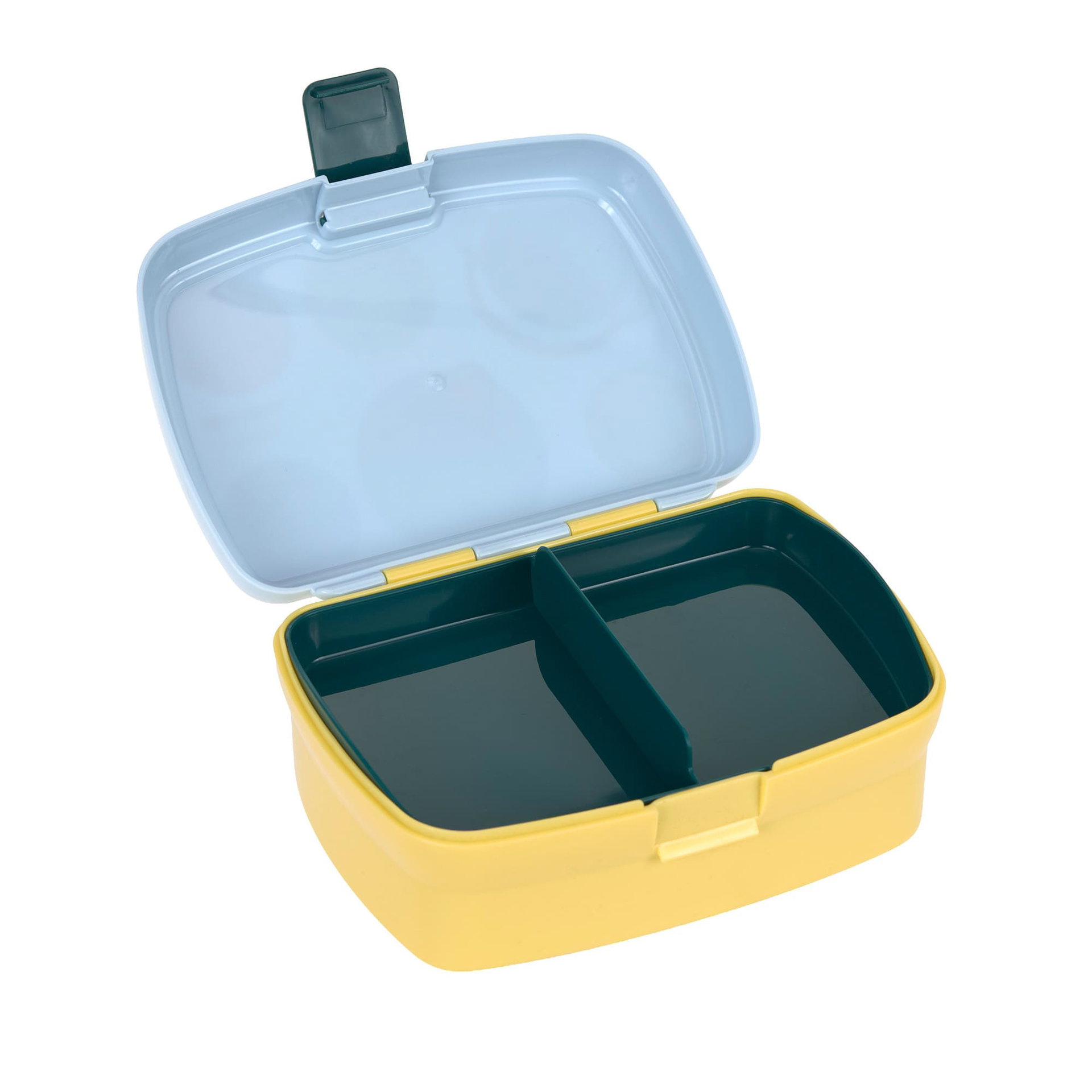 Mittagessenbox, Lunchbox, Zweiteiliger Bento, Trennwand, Kunststoffbehälter