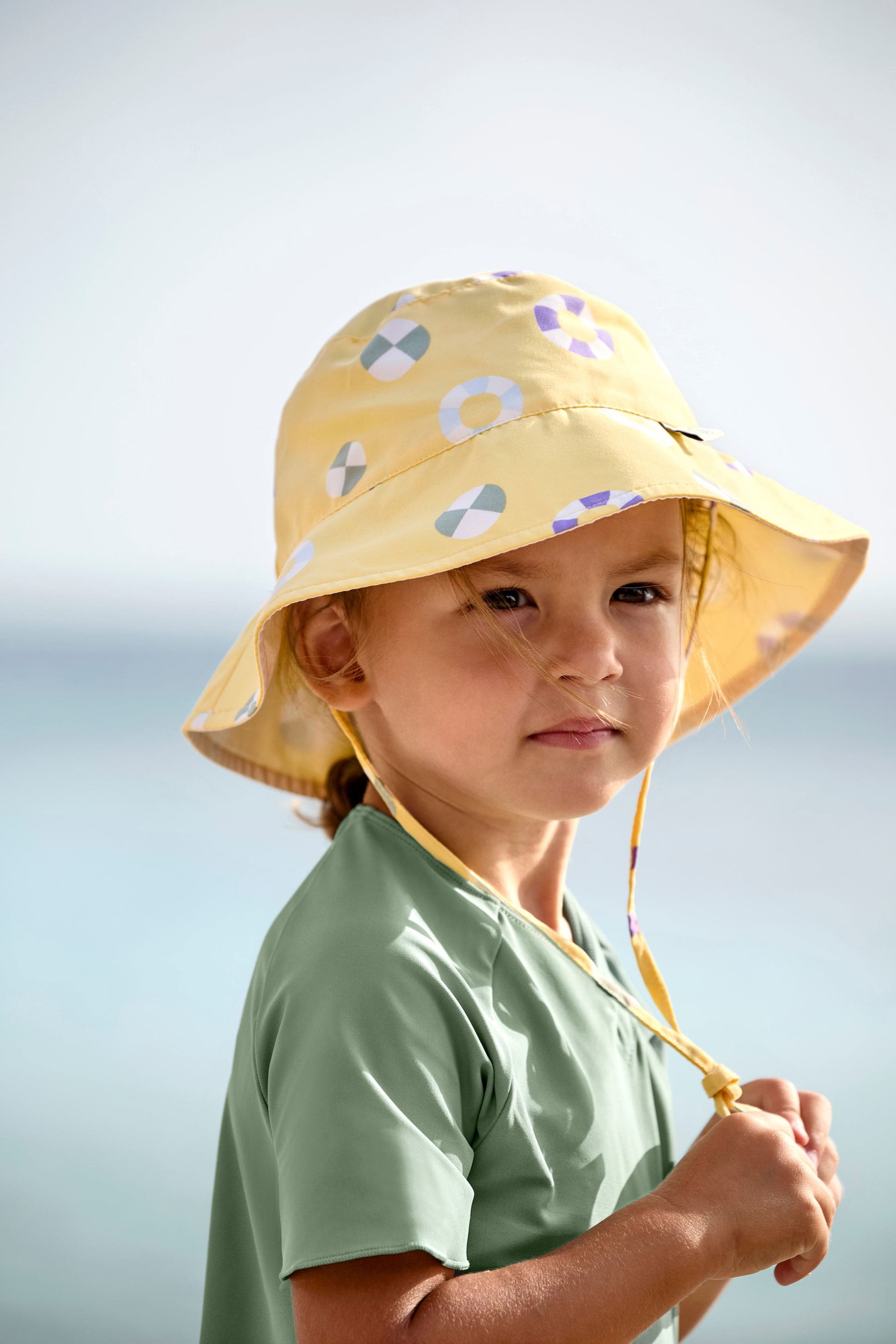 Hut, Sonnenhut, Person, Gesicht, Strandmode