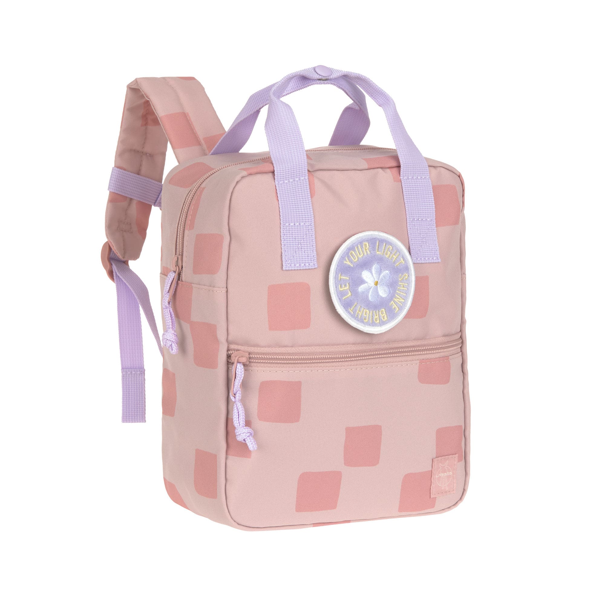 Mini Square Backpack - Little Gang, lilac | Lässig