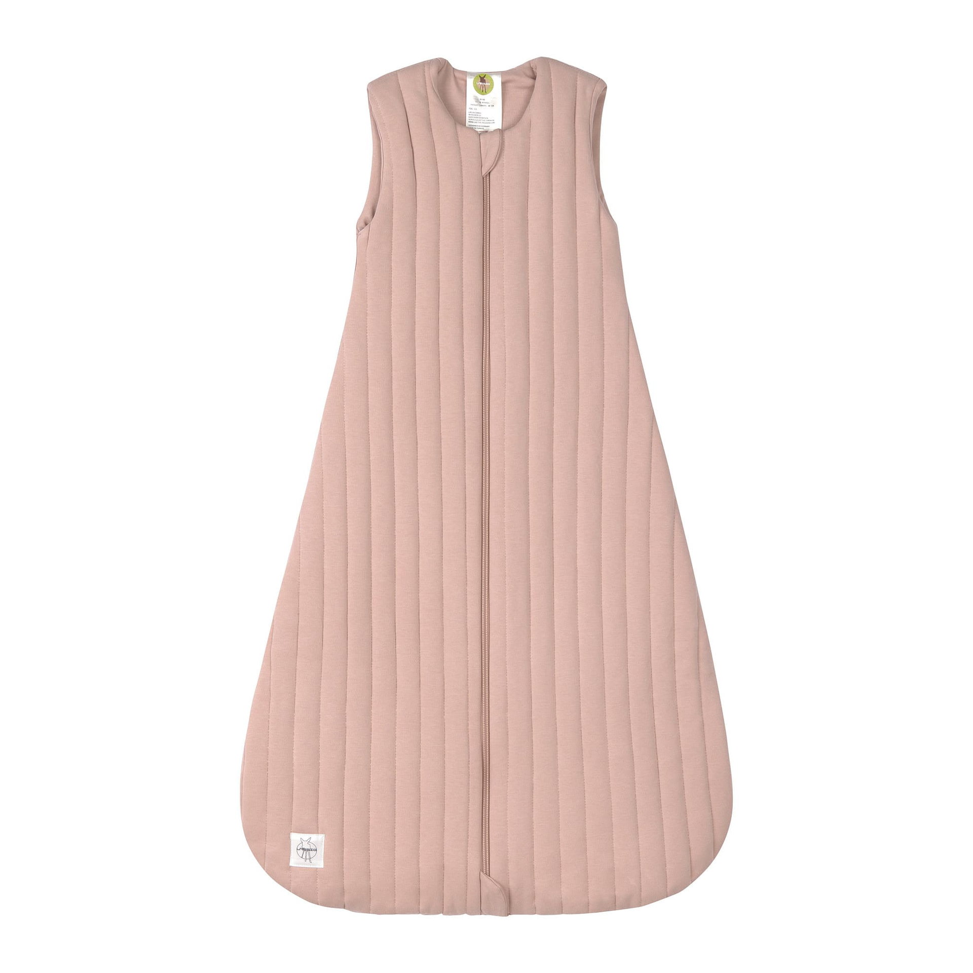 Bild 1 PreOrder 2026 - Sleeping Bag Quilted GOTS Ribbed  mushroom, Bekleidung, Weste, schlafsack, gepolstert, gesteppt, rosa, neopren-ähnlich