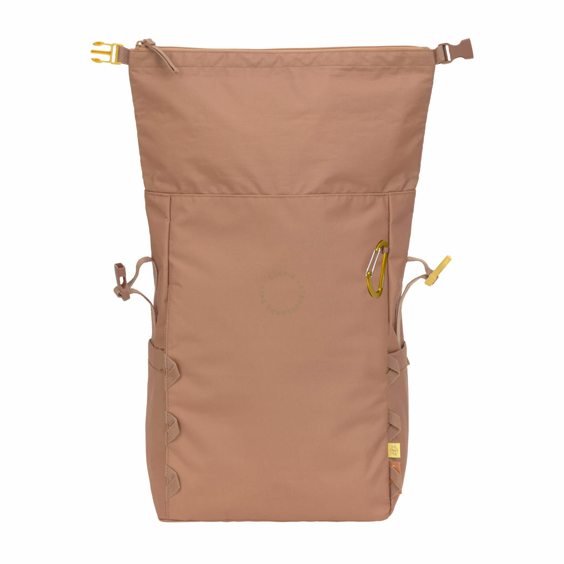 Wickelrucksack - Outdoor Rolltop Backpack, Mandel