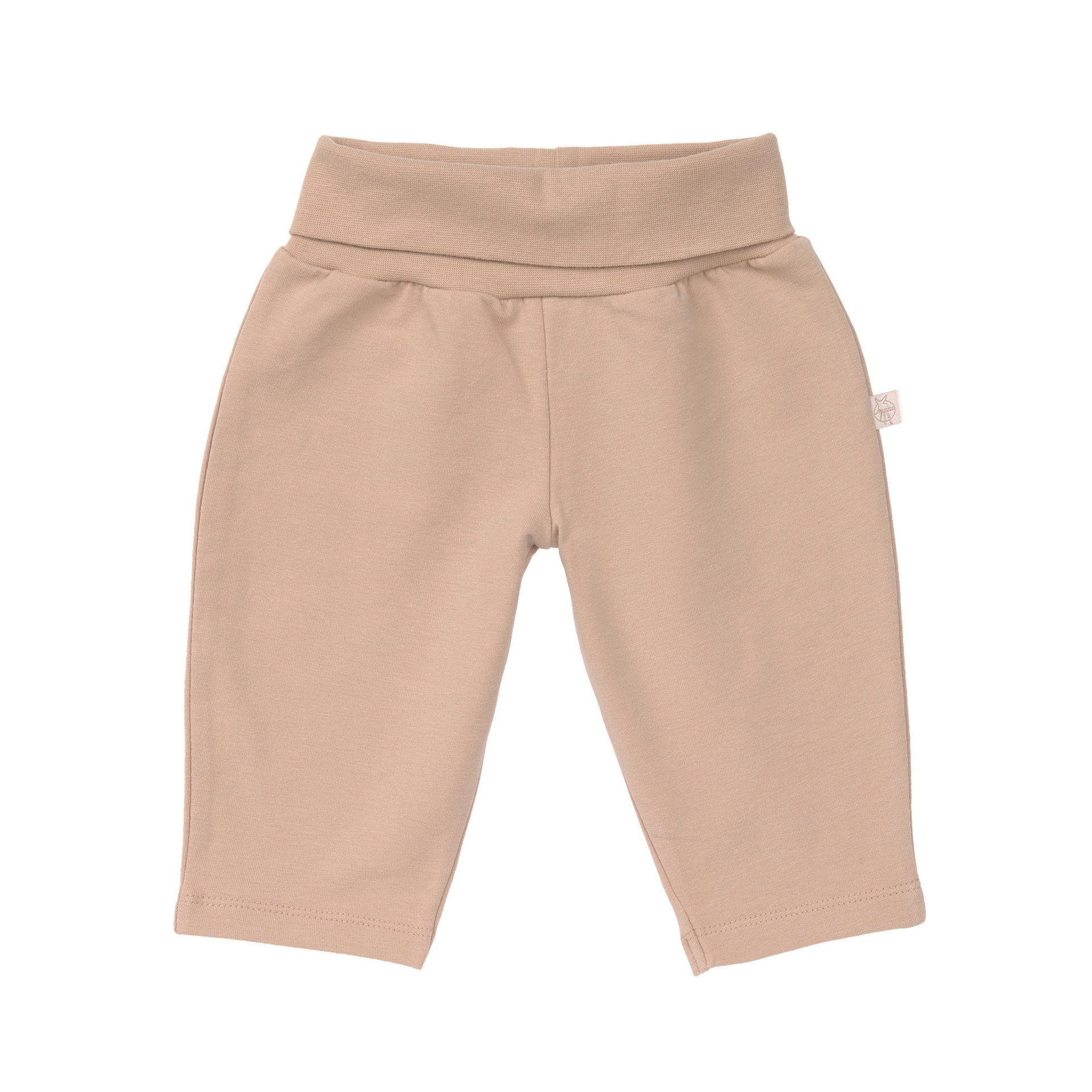 Kurzpants, Kinder, Beige, Baumwolle, Elastischer Bund