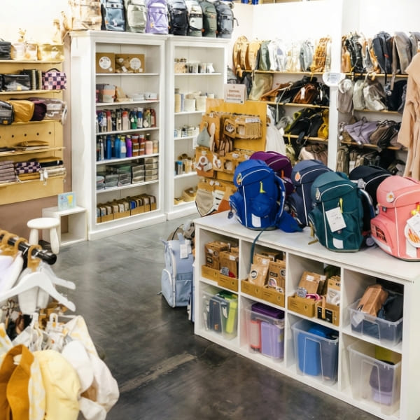 rucksack, backpack, bags, store, shopping
