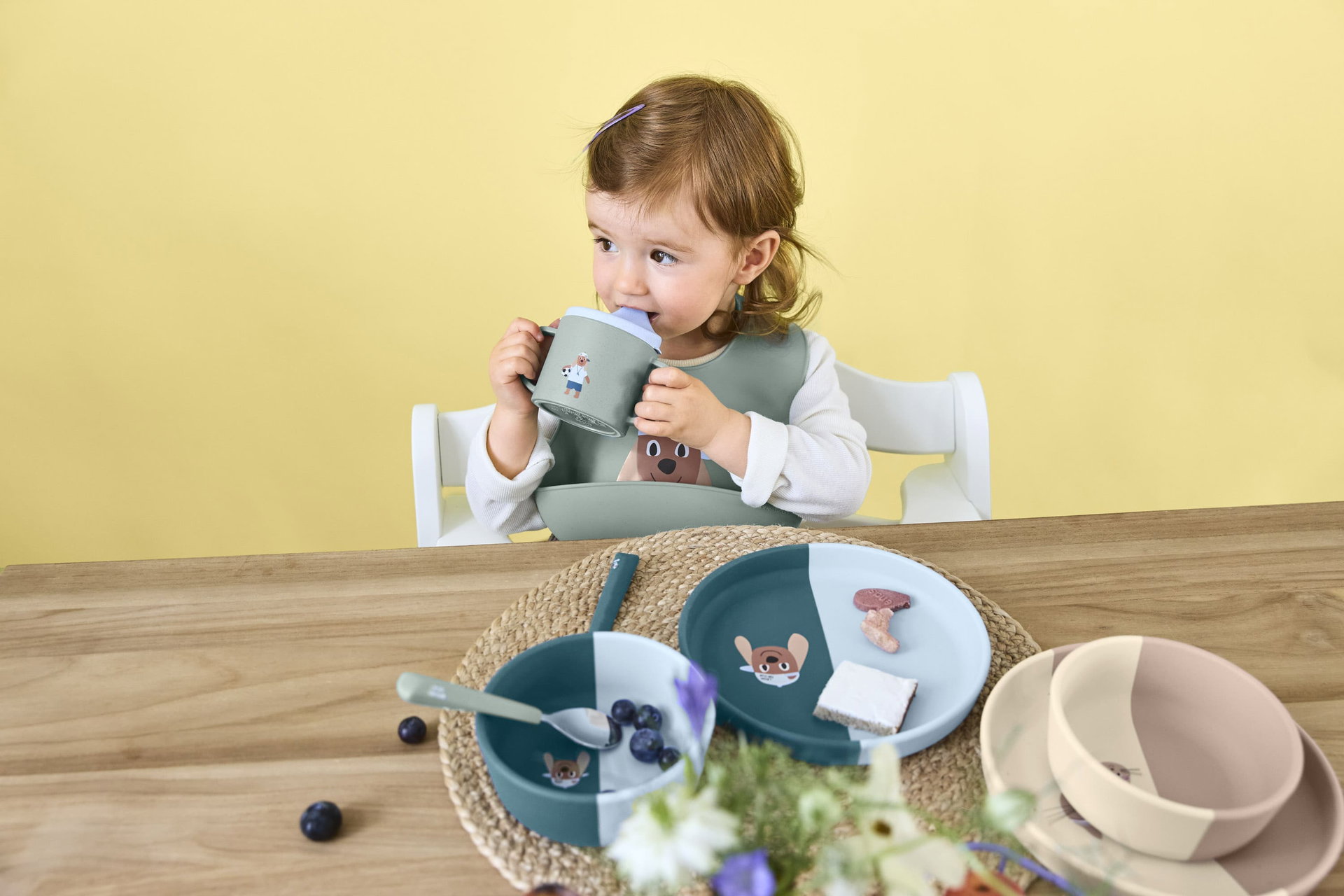 Brunch, Essen, Tasse, Person