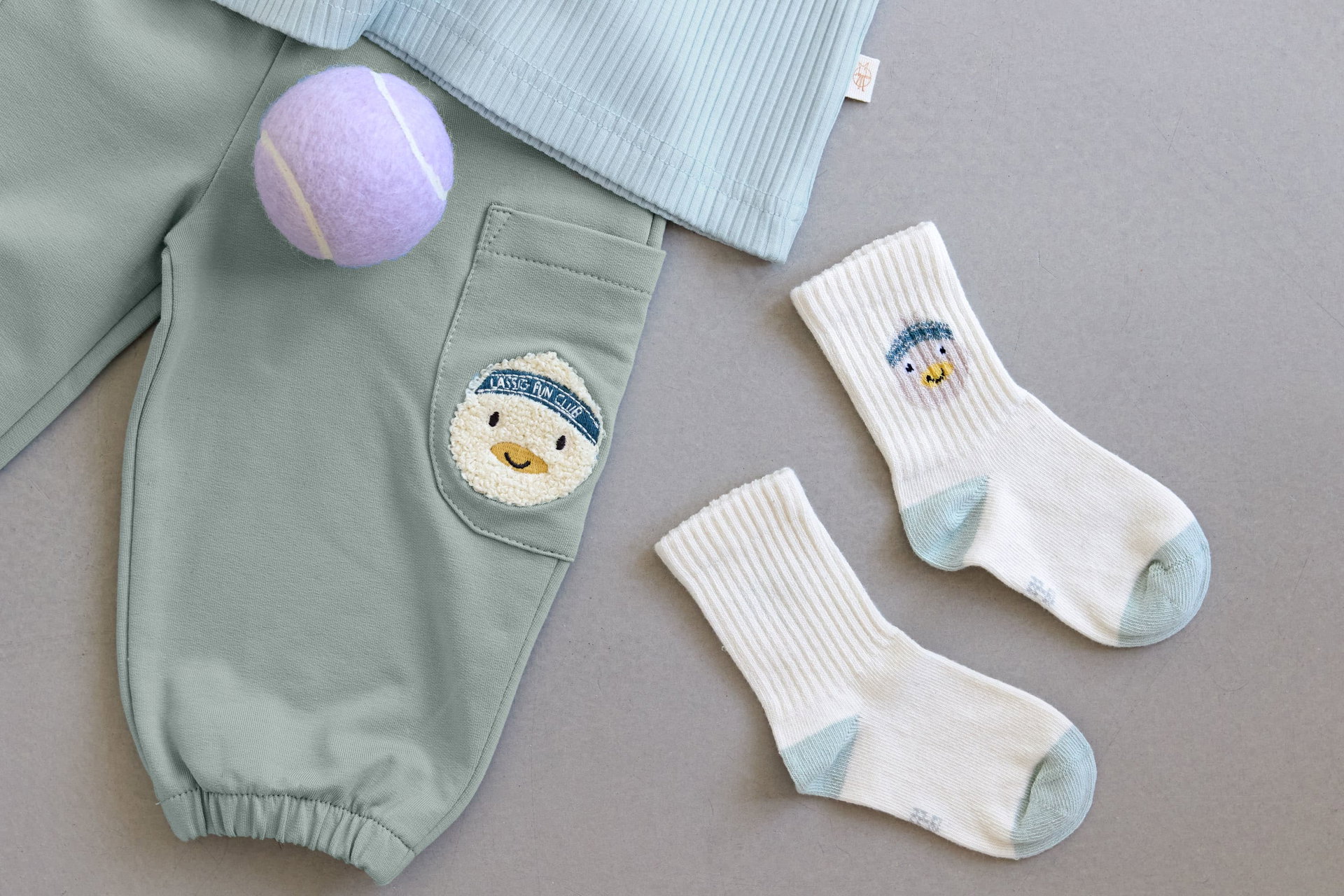 Tennis, Tennisball, Strumpfwaren, Socke, Applikation, Sport, Tennis, Tennisball, Strumpfwaren, Socke