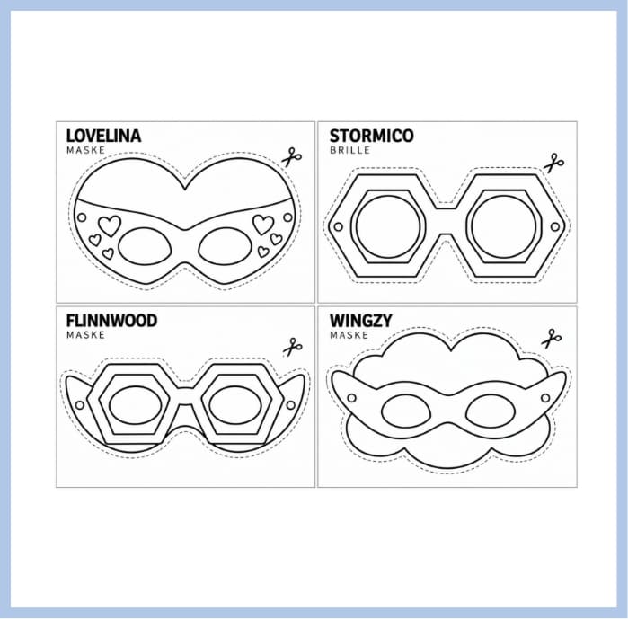 Maske, Gesichtsmaske, Maskenform, Hologramm?, Spielzeug?