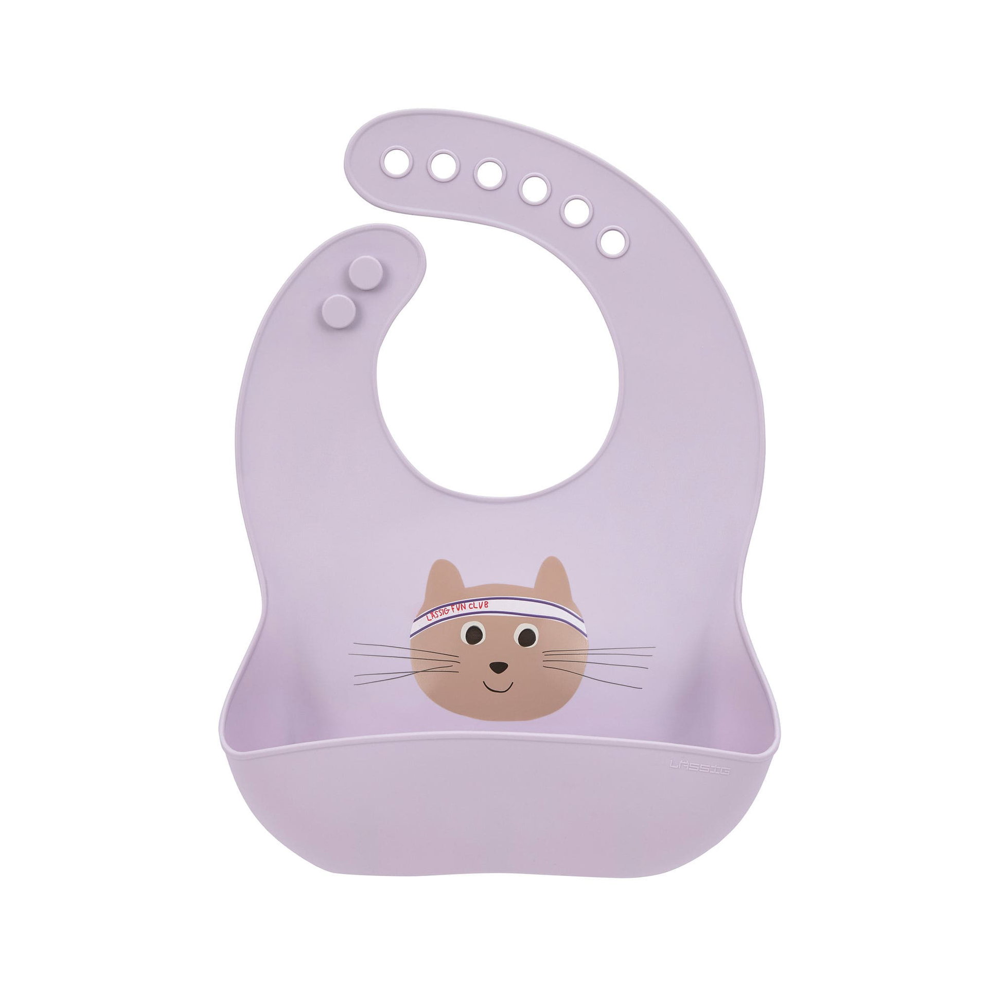 Bild 1 Silicone Bib Tiny Team Cat