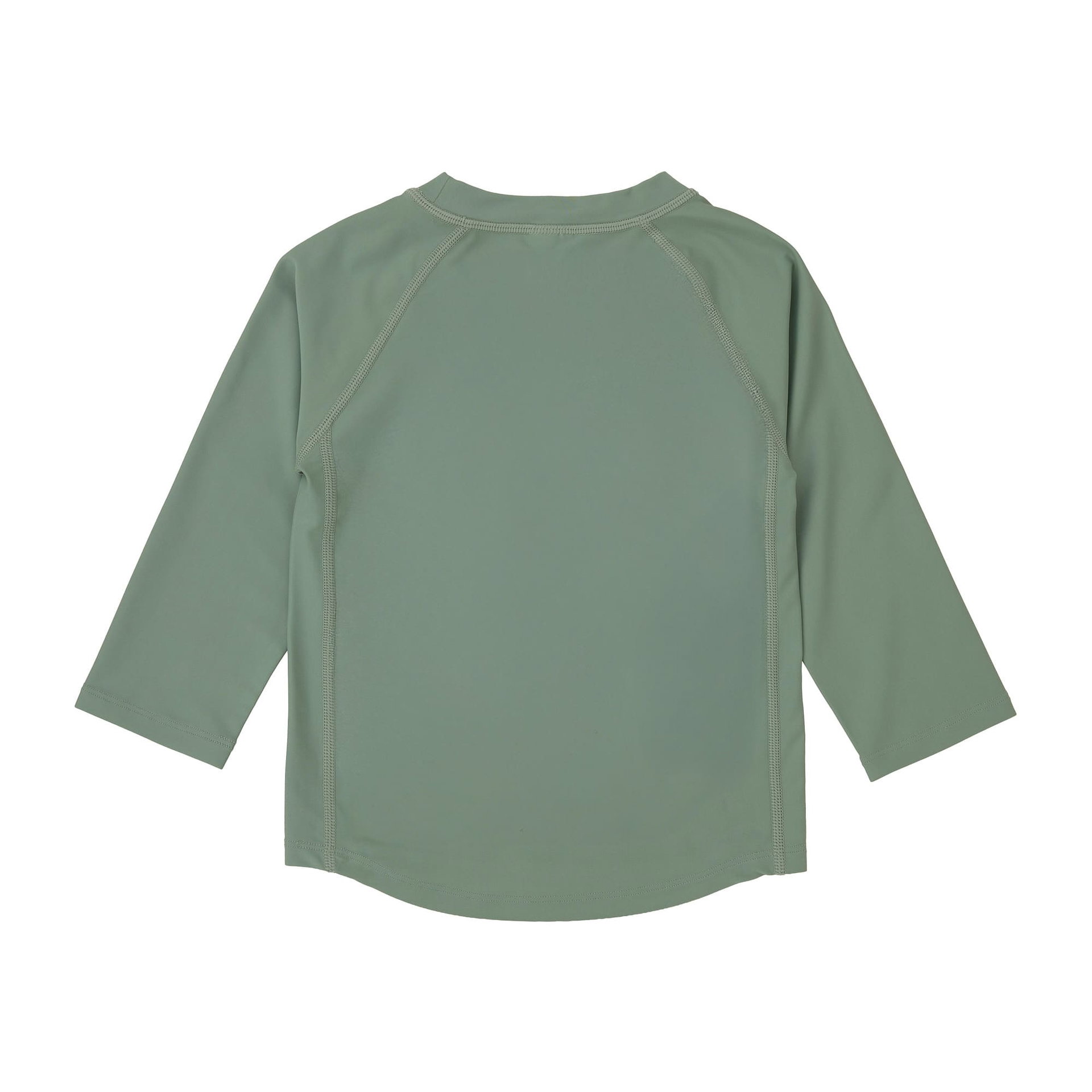 Raglanshirt, Langarm, Rundhalsausschnitt, Baumwollshirt, Grün
