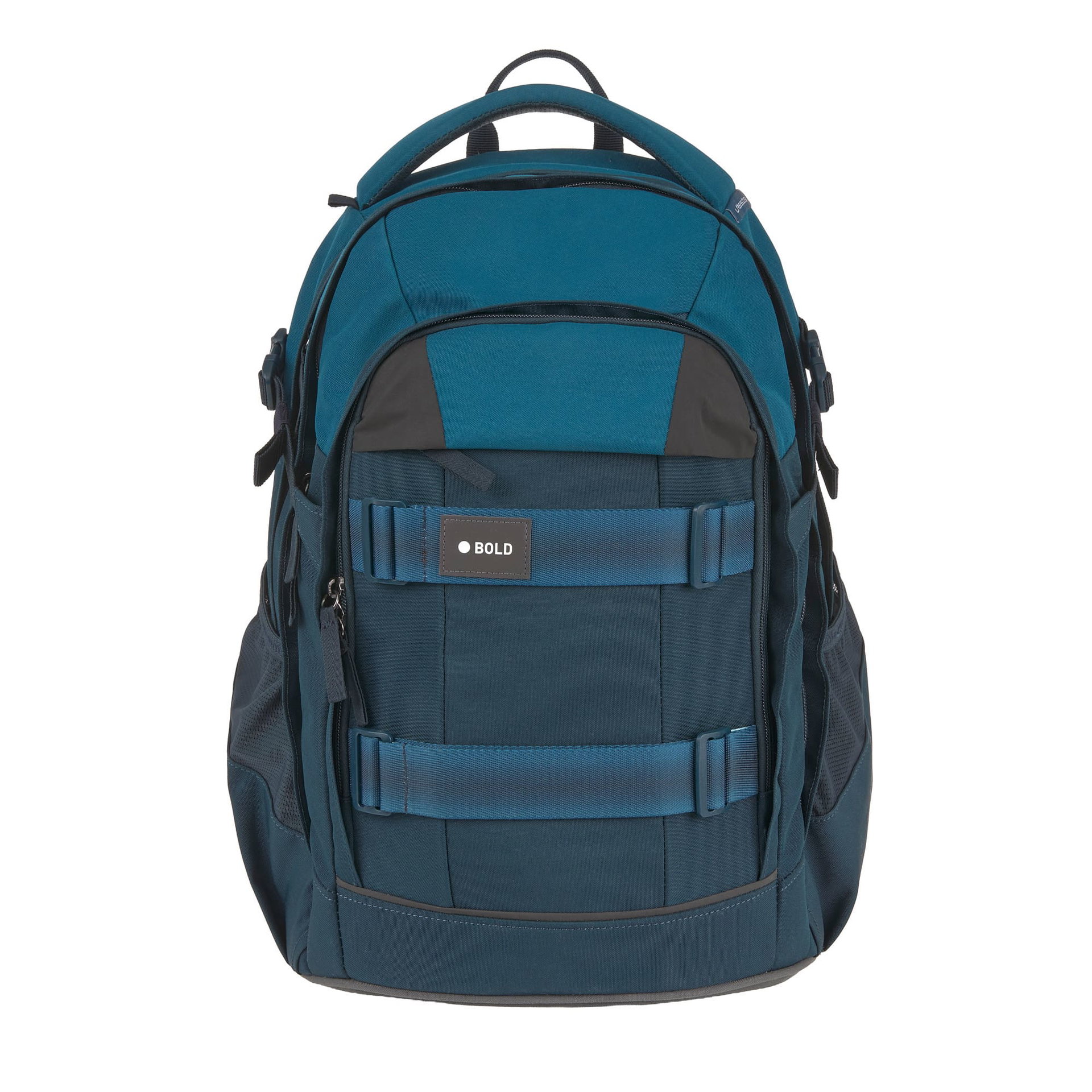 Rucksack, Rucksack, Navyblau, Vorne Schnallen, Reißverschlussfächer, Rucksack, Backpack, Blau, Outdoor, Tragegurte