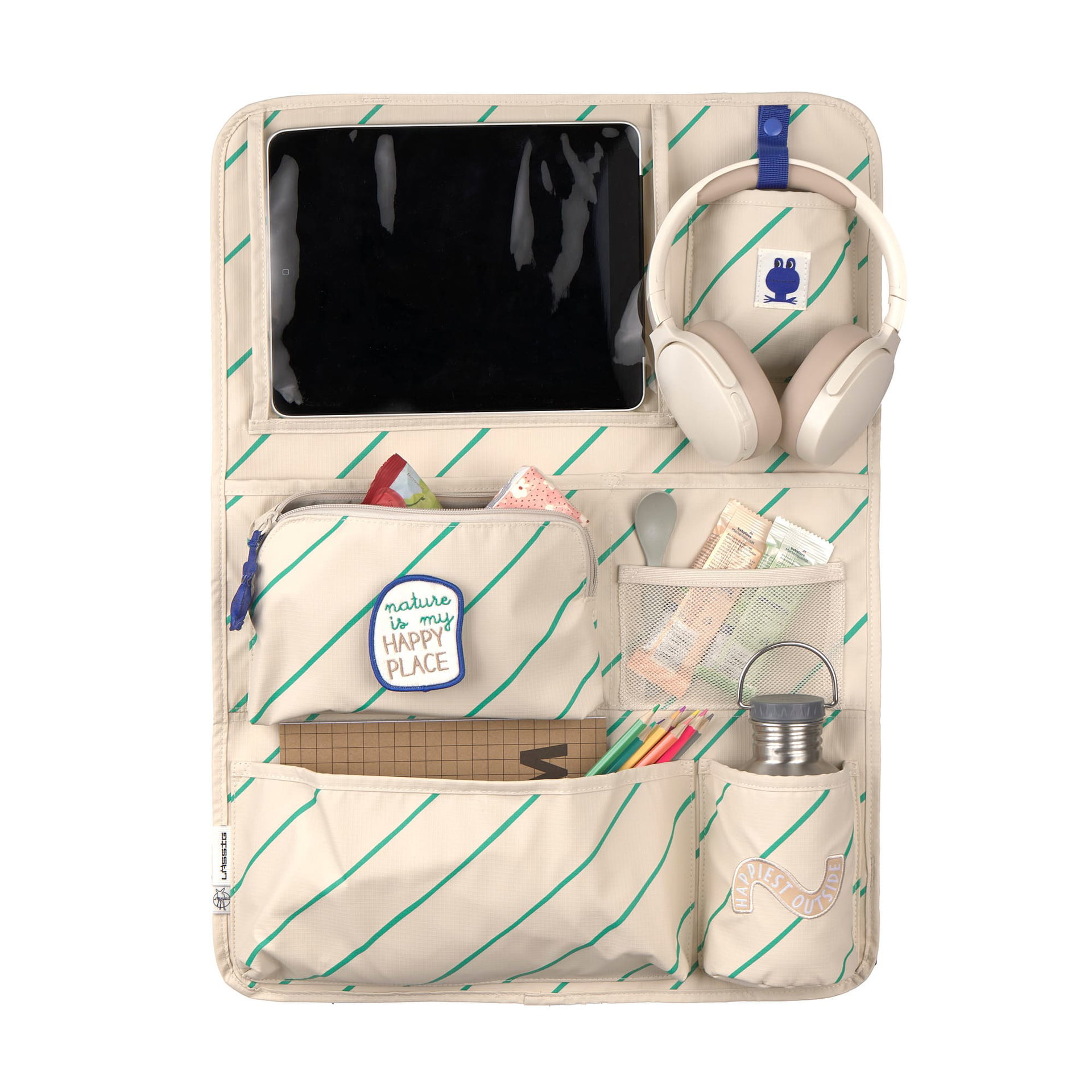 Organizer, Desk organizer, Travel organizer, Storage pouch, Headphones pocket