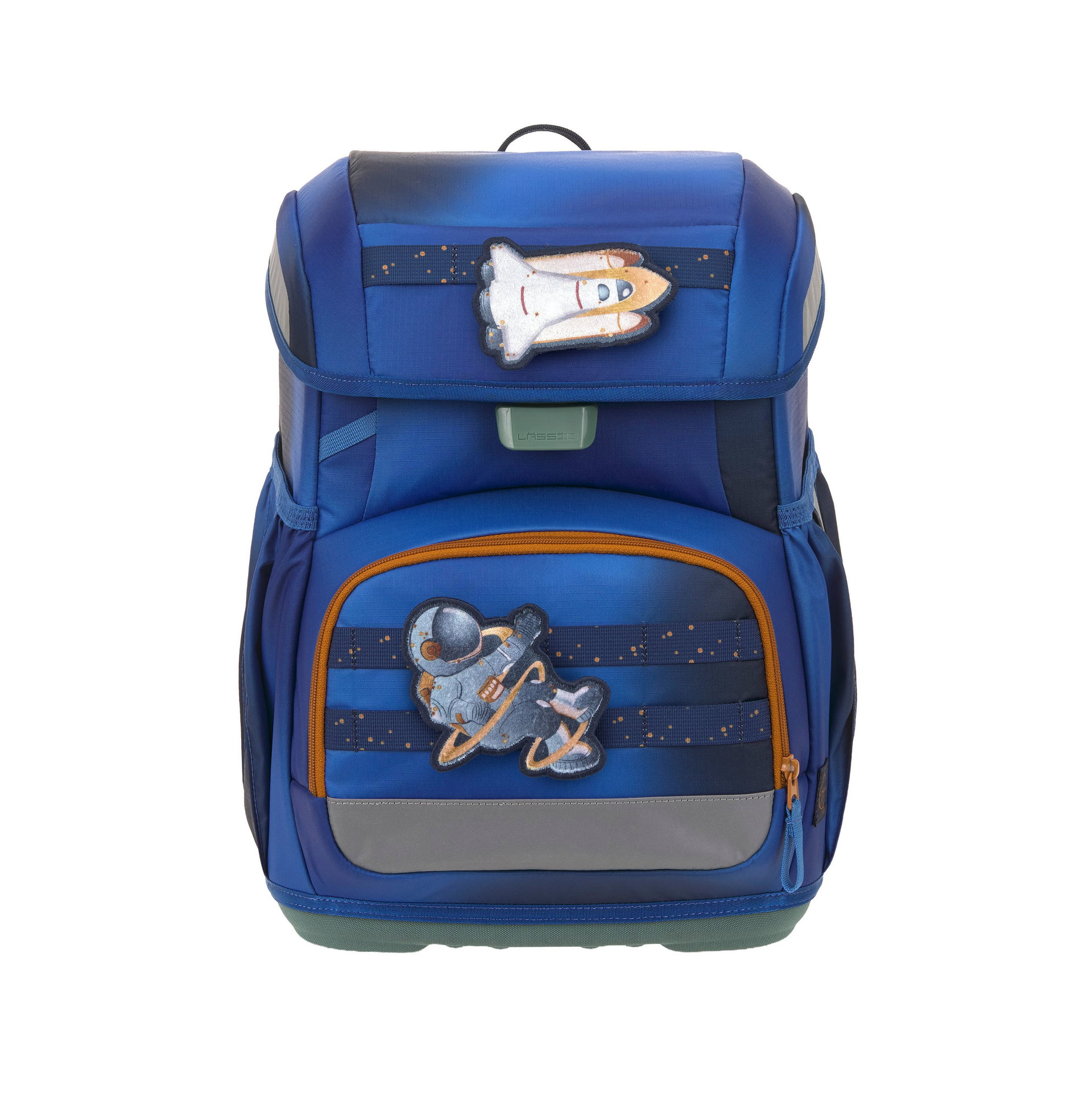Schulranzen Set 6-teilig Light - Unique, Space Blau