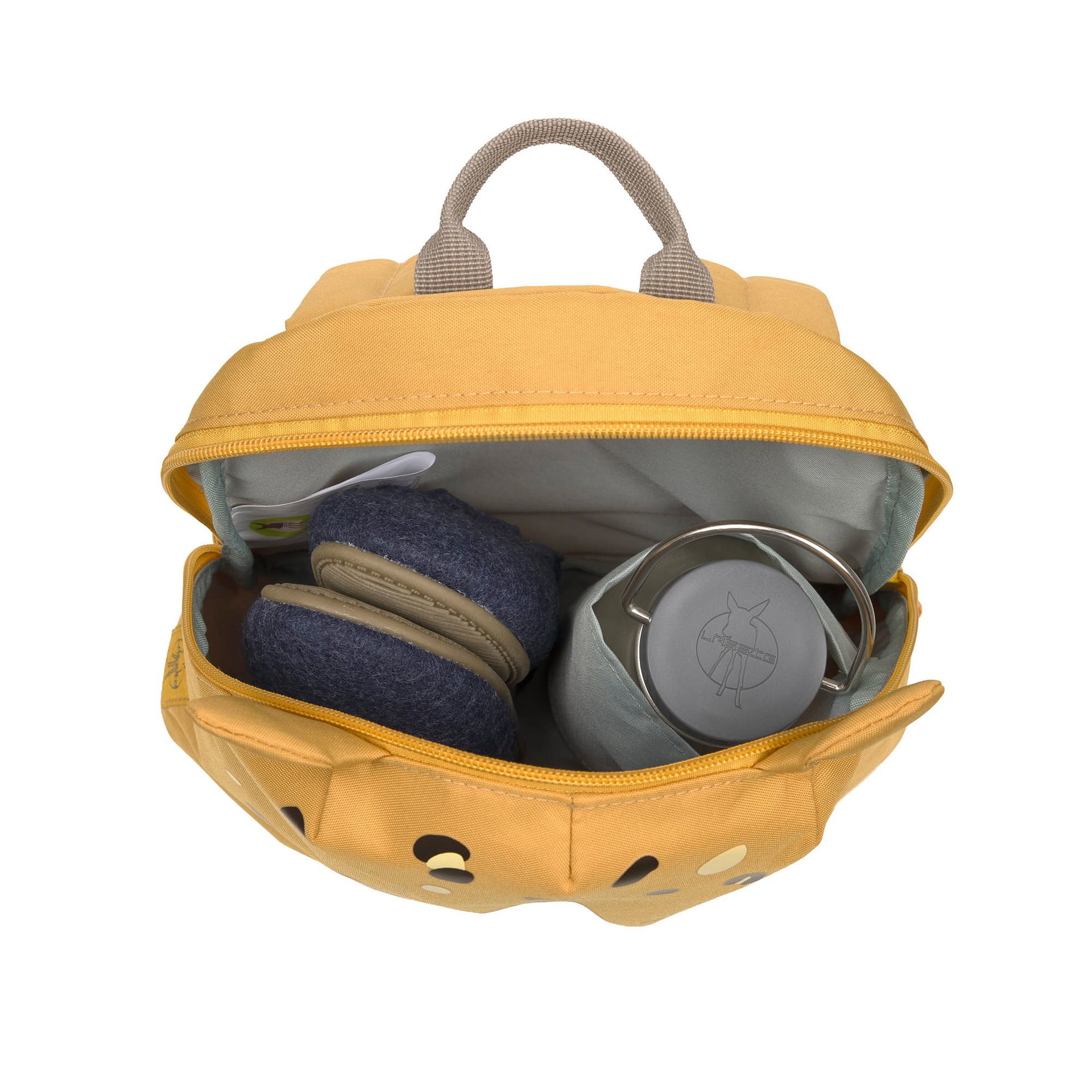 Kinder-Backpack, Kopfhörer, Gelber Rucksack, Kleiner Rucksack, Kleinstes Zubehör