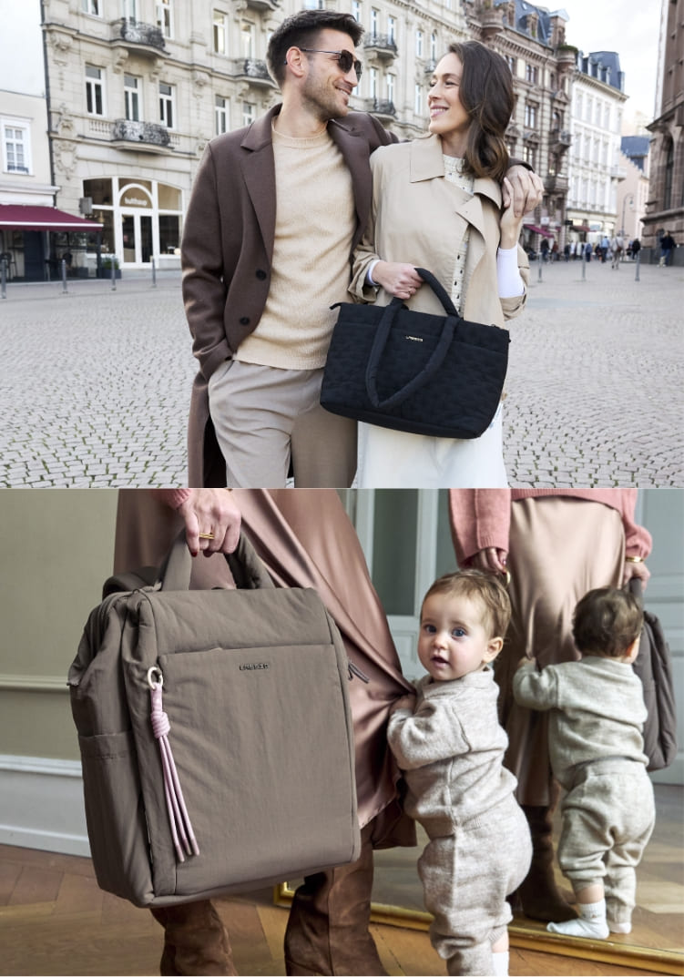  Handtasche,  Tragetasche,  Rucksack,  Beige,  Braun