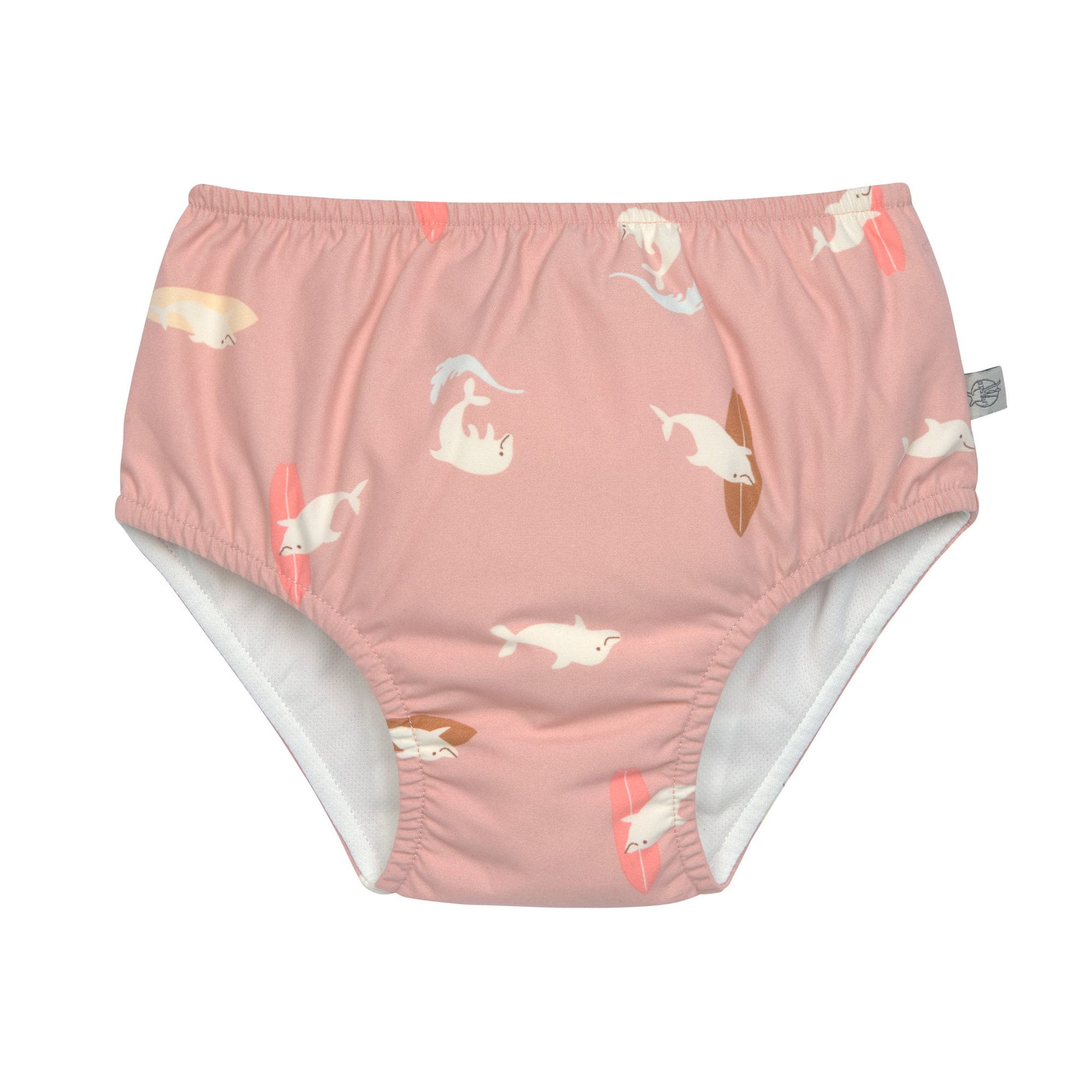 Bild 1 PreOrder 2025 Swim Diaper Dolphin peach