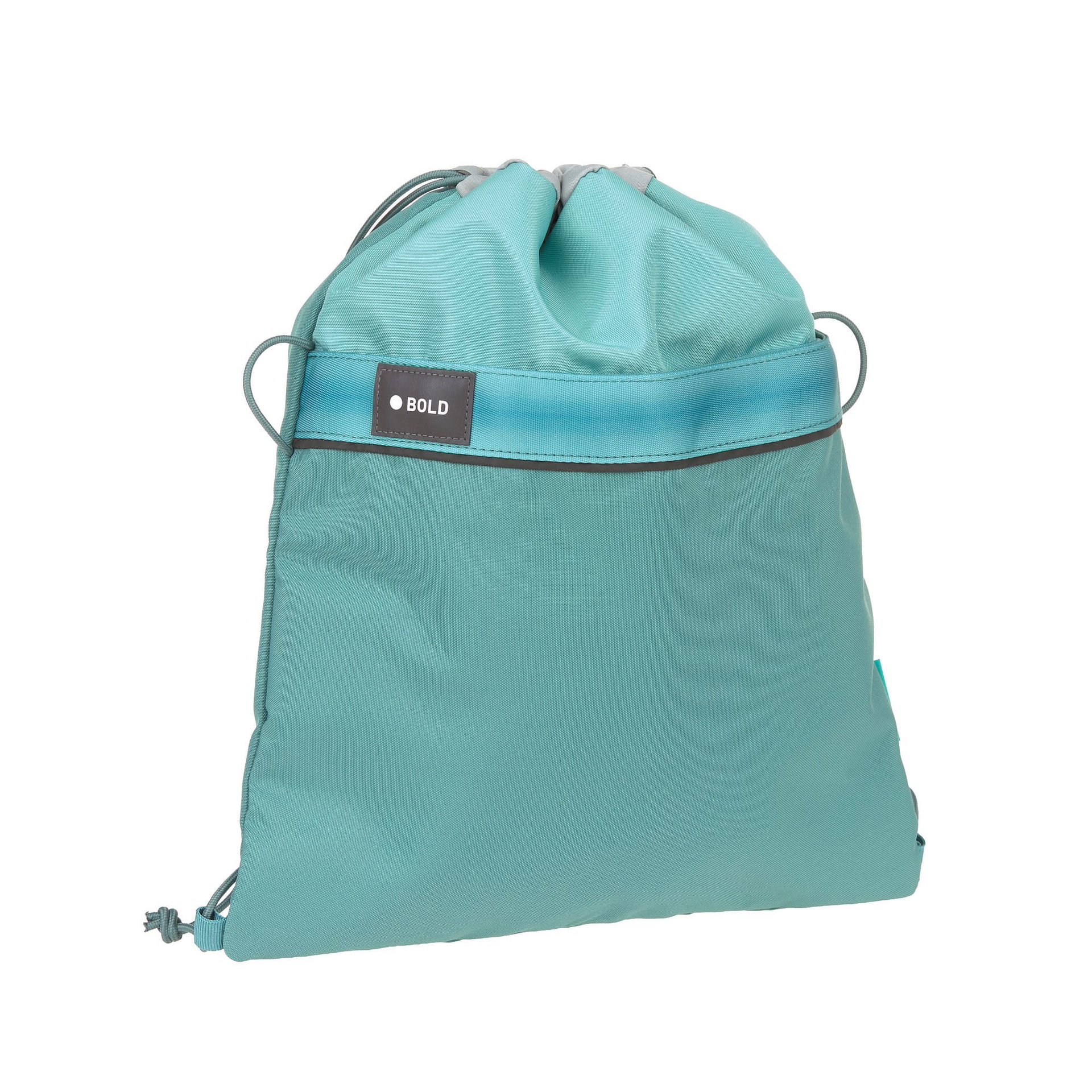 Rucksack, Beutel, Drawstring, Material: Nylon, Mintgrün