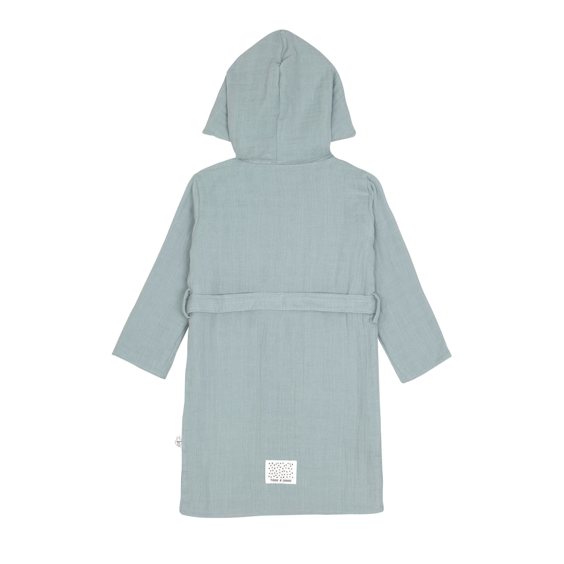 Muslin Bathrobe, powder blue Lässig