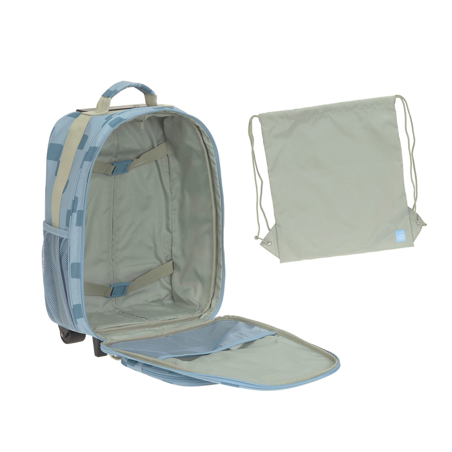 Bild 10 Kinderkoffer - Trolley Pattern Party, Blau, Tasche, Rucksack