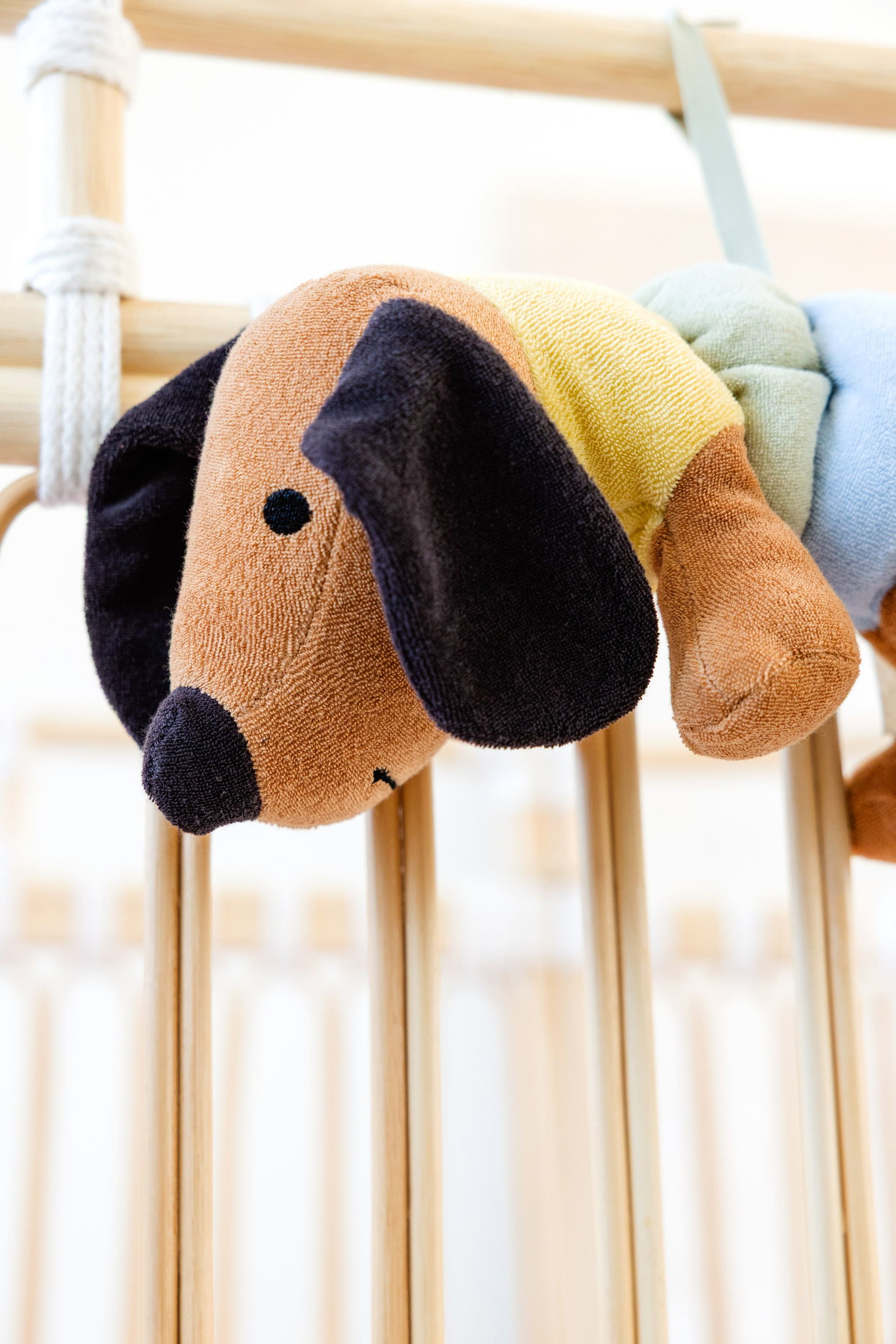 Plüsch, Spielzeug, Krippe, Babybett, Handschuh