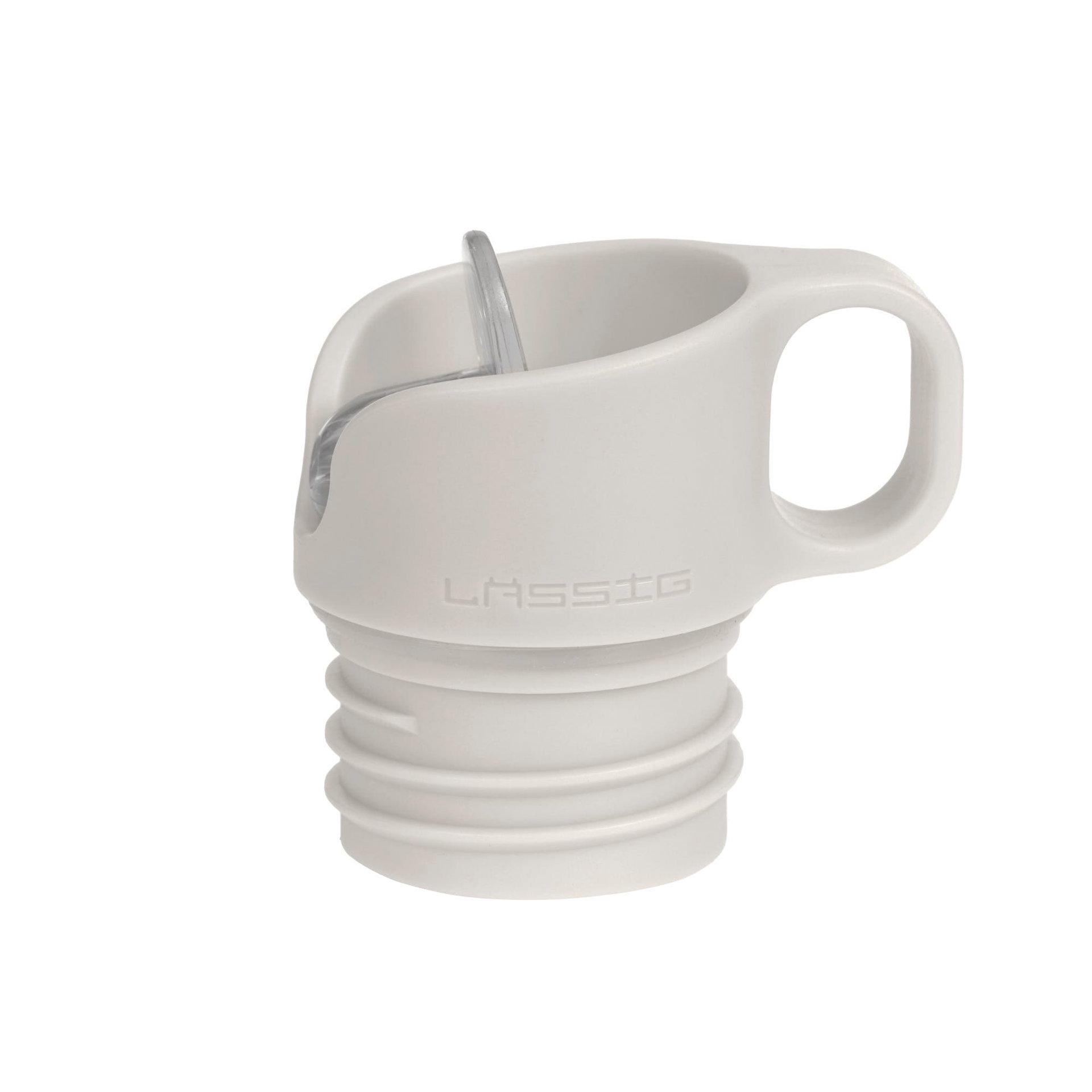 flask, Sippbecher, weiß, Kunststoff, ohne Logo