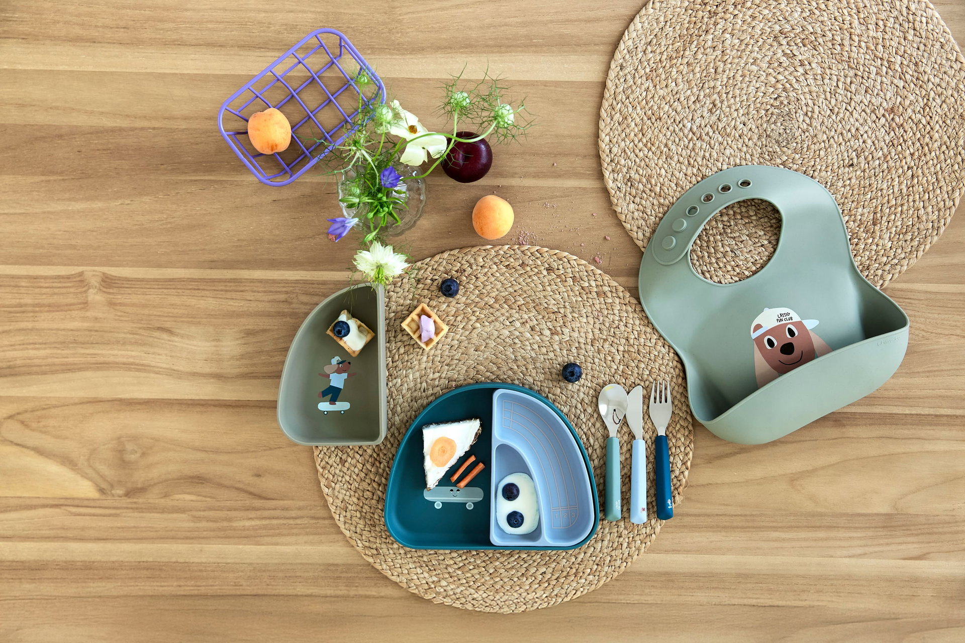 Moebel, Tabelle, Brunch, Essen, Präsentation des Essens
