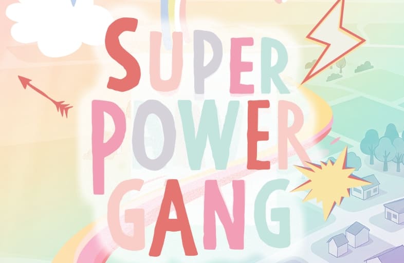 comic, illustration, superpower, gang, hero