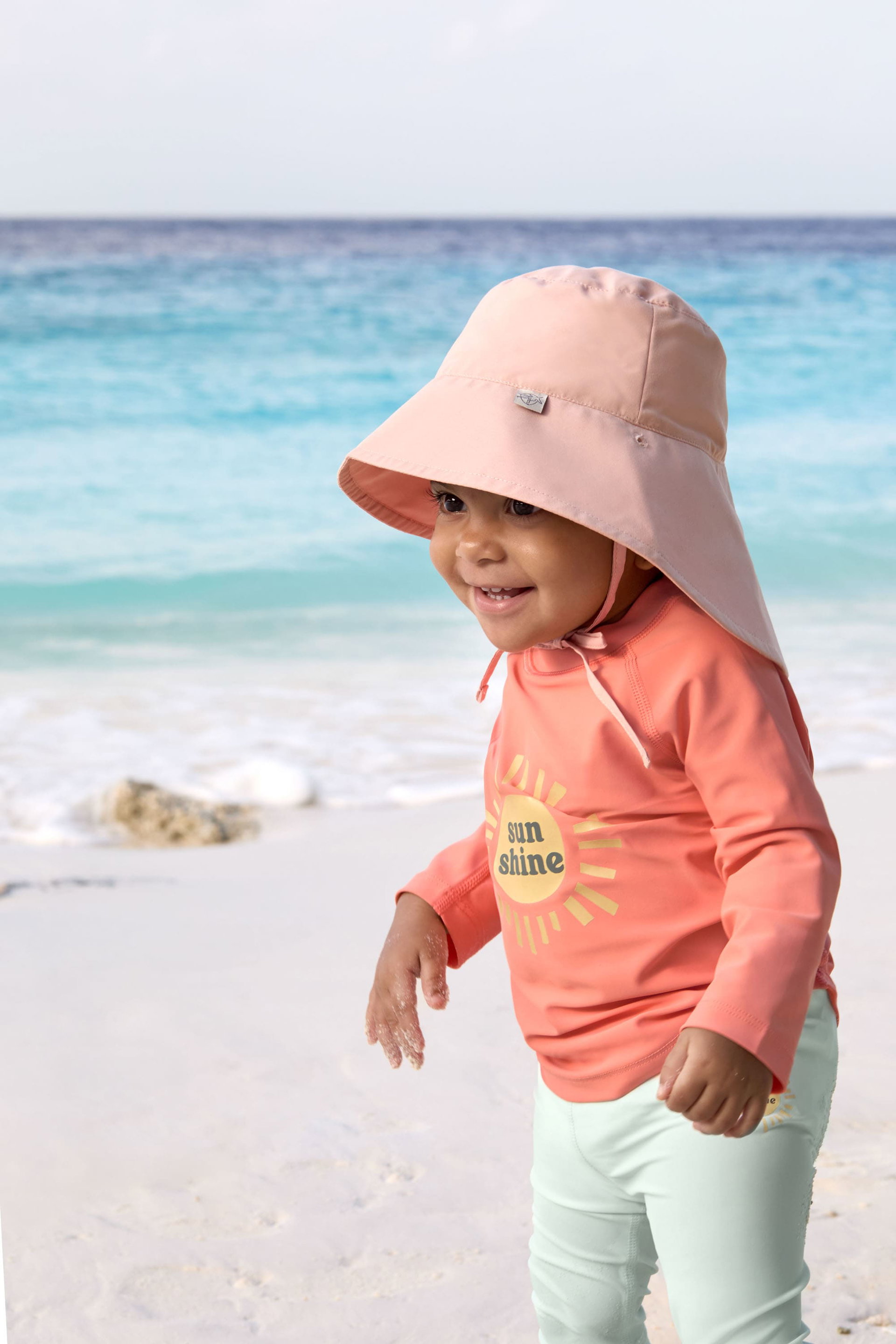 Bild 3 UV Shirt Kinder Langarm - Sonne, Rot