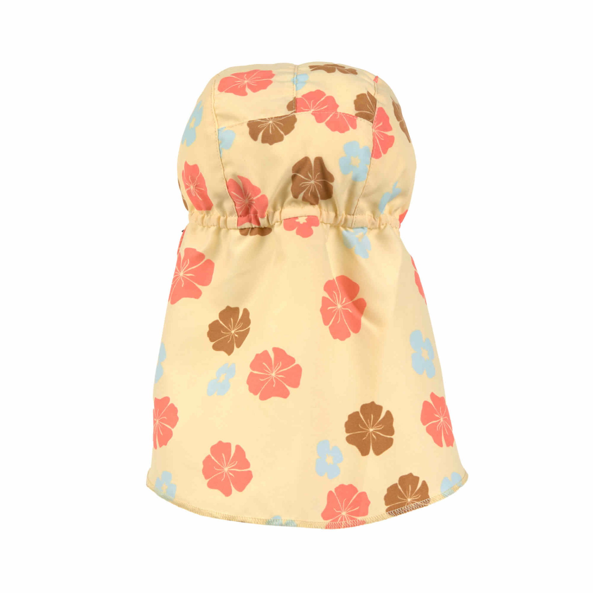 Sonnenhut Baby (UV Schutz & Nackenschutz) - Blumen, Gelb