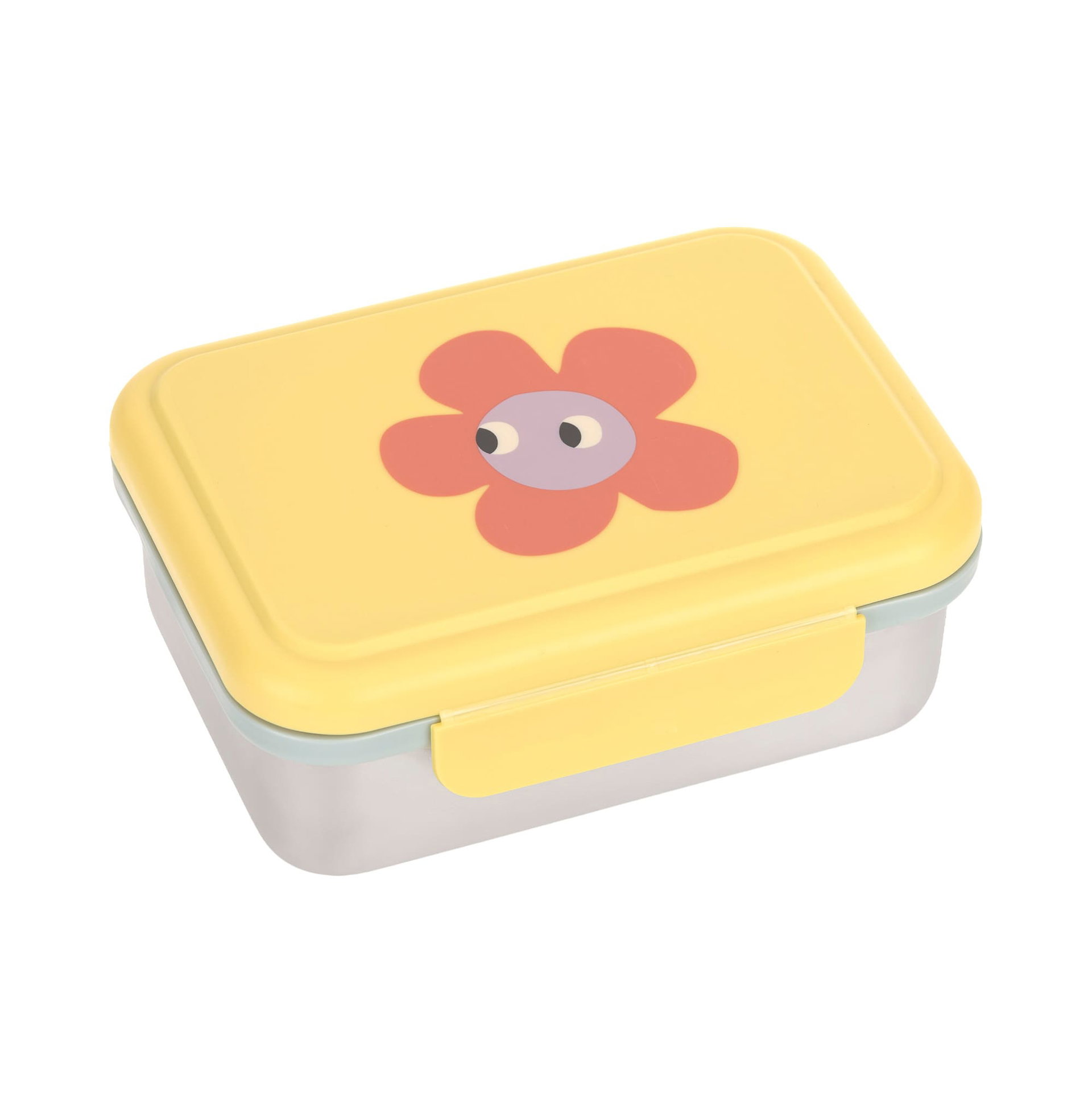Kinderschminkbox, Lunchbox, Ottomaterial, Gelb, Blume