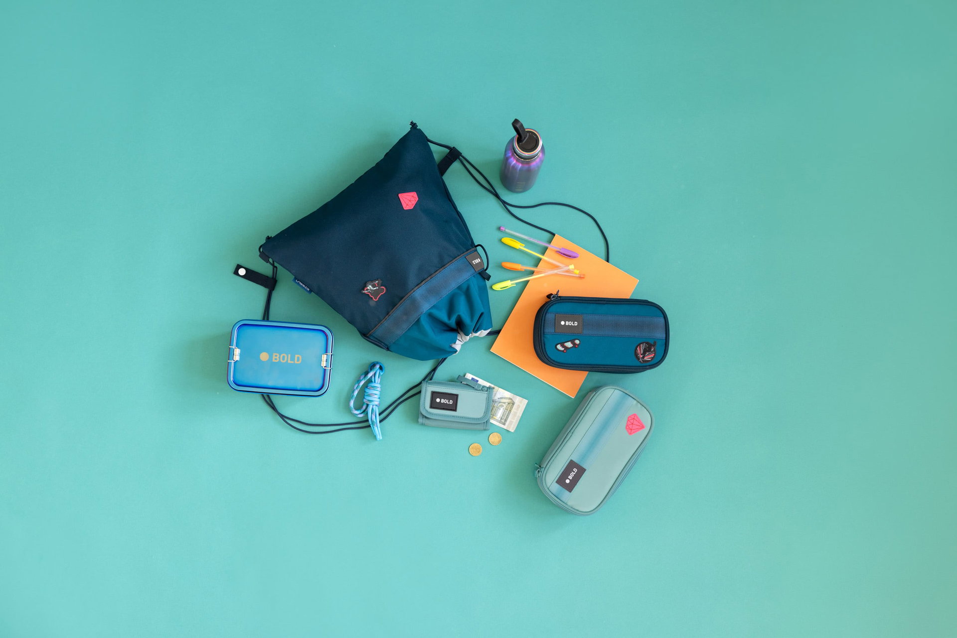 Rucksack, Reisegepäck, blauer Rucksack, Beutel, Schulsachen