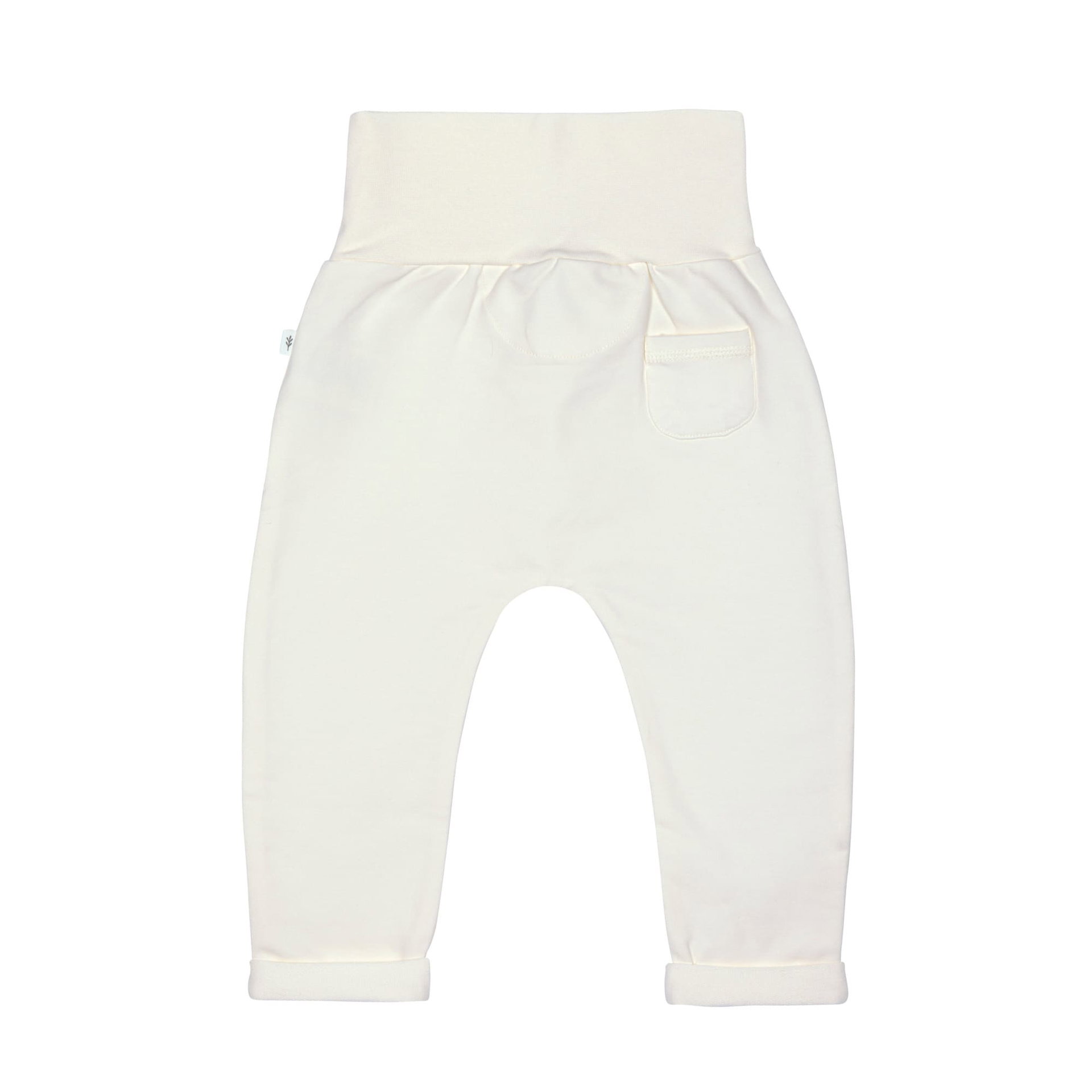 Pantalon bébé fille en maille avec intérieur peluche multicolore Pantalon bébé fille en maille avec intérieur peluche multicolore