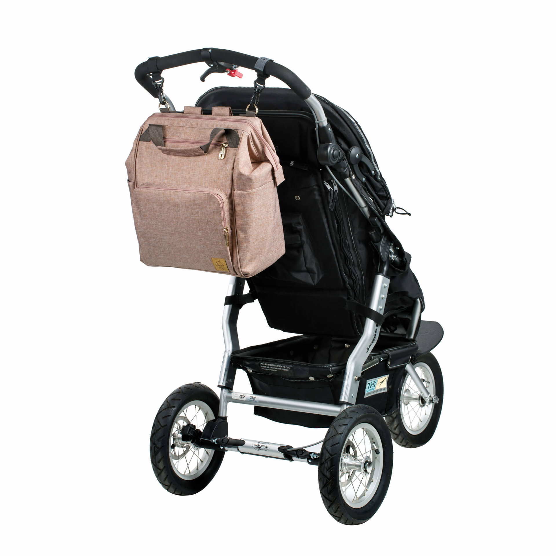 Sac à langer Paris Rose Poudre Béaba Sac à langer Paris Rose Poudre Béaba