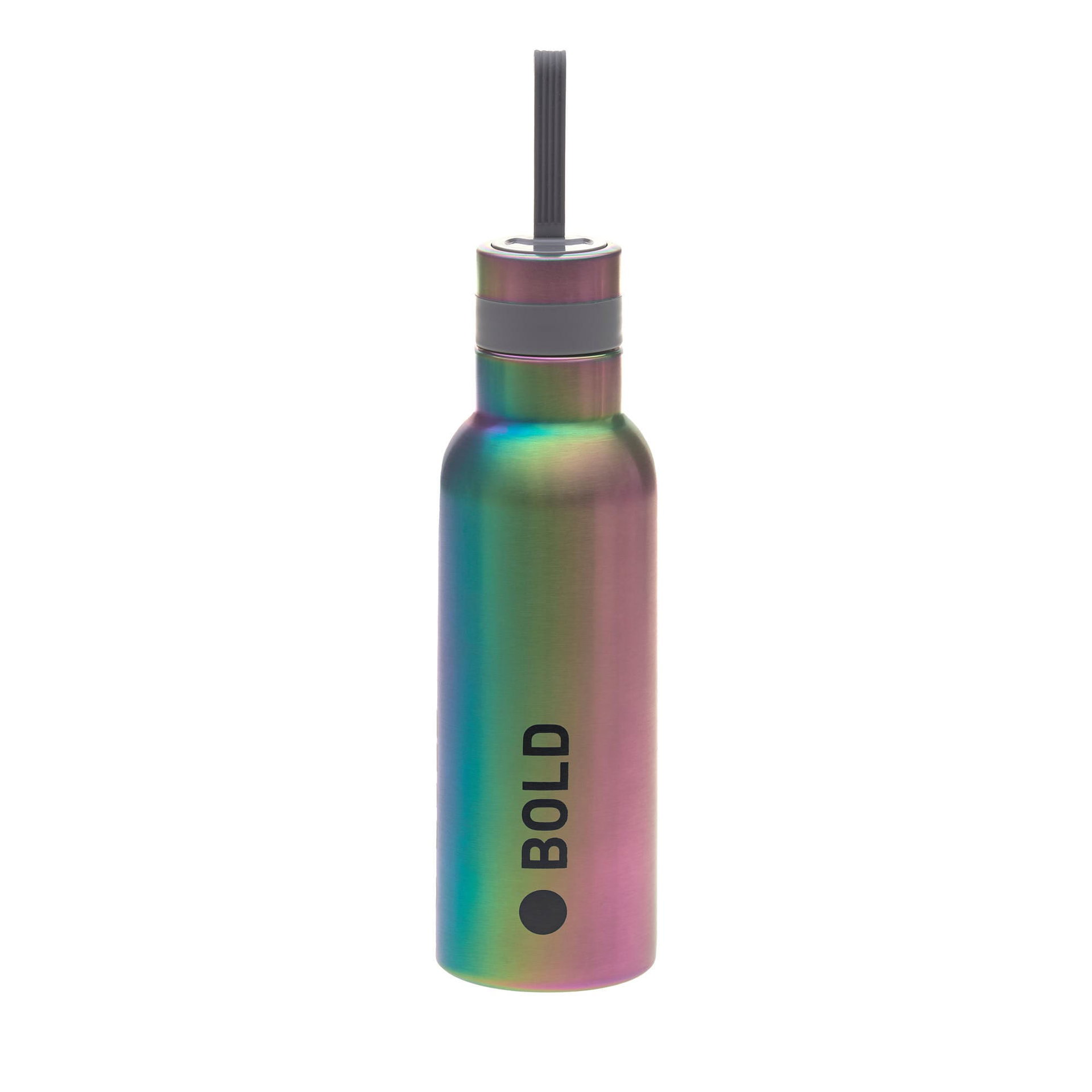 Edelstahl Trinkflasche 750 ml - BOLD, Silber