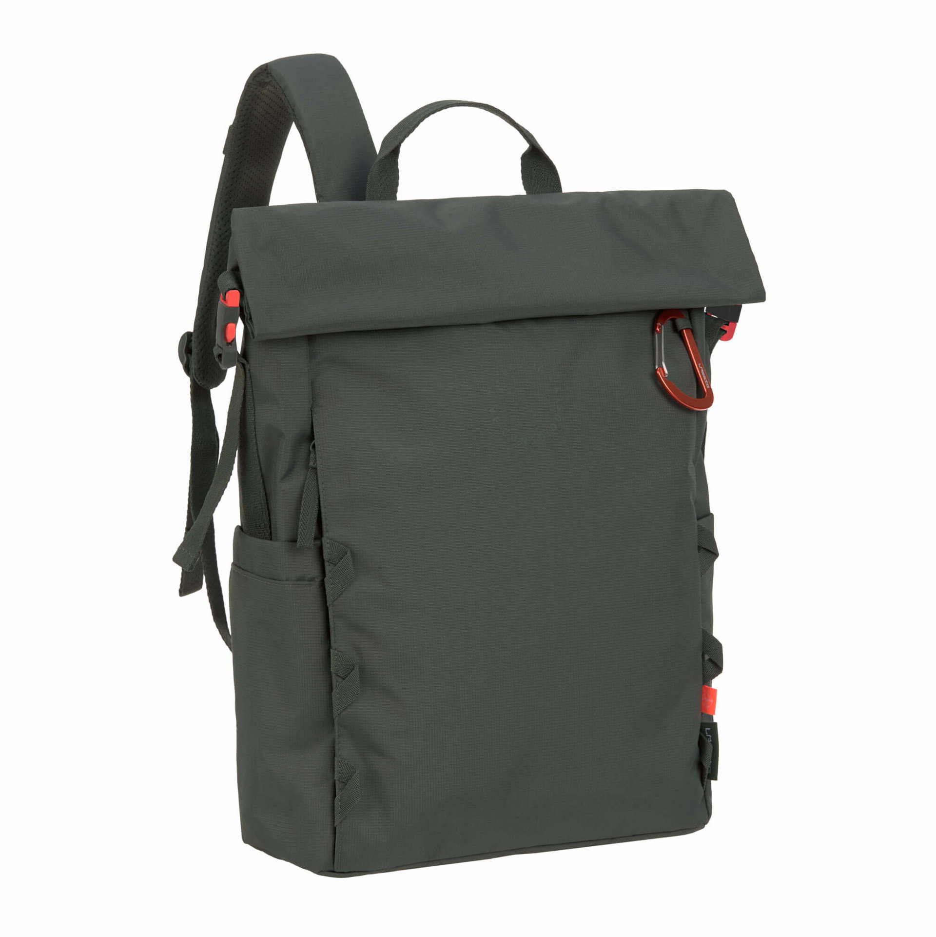 Sac à dos à langer - Outdoor Rolltop, vert foncé