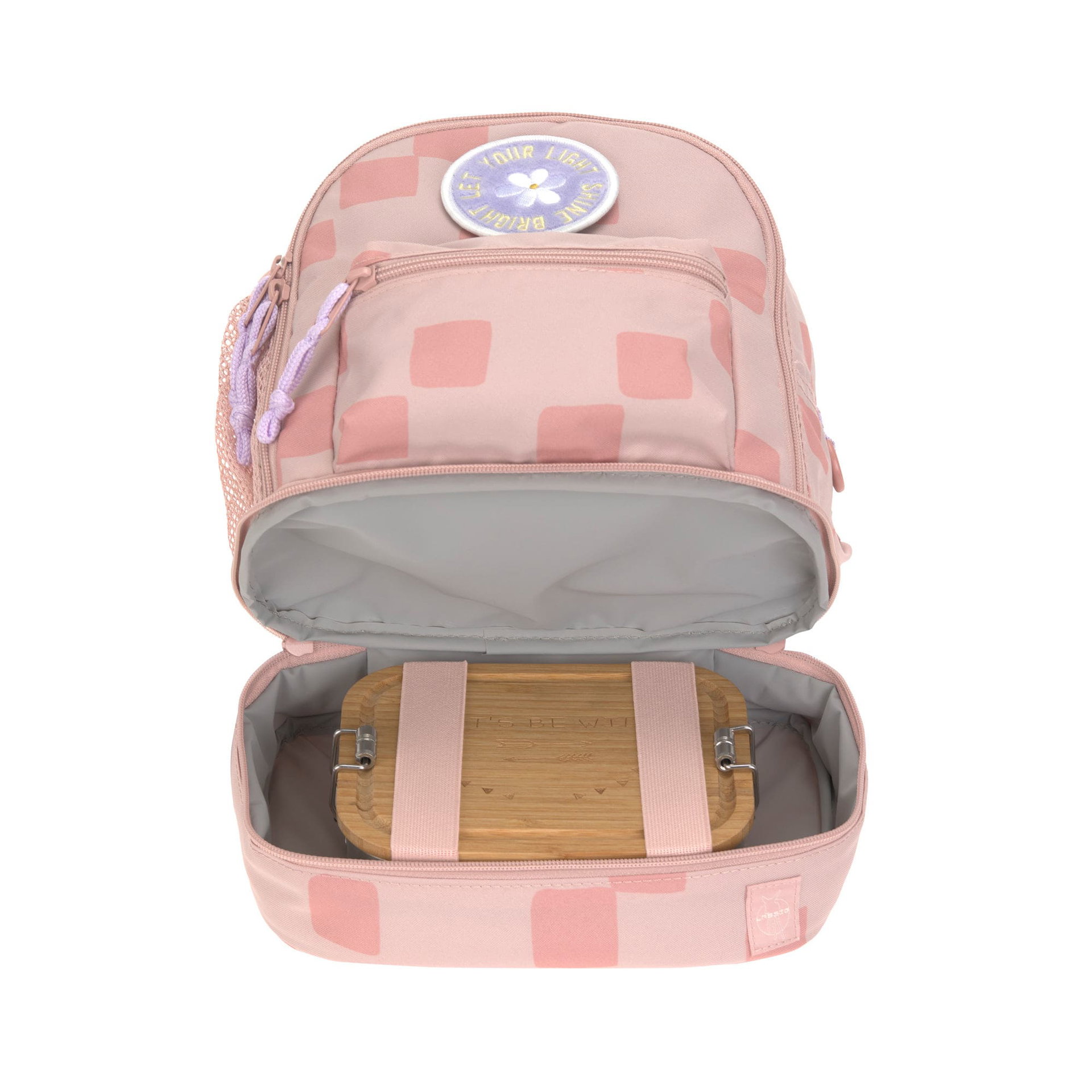 Bild 4 Kindergartenrucksack Mini - Pattern Party, Rosa, Erste Hilfe, Tasche, Rucksack