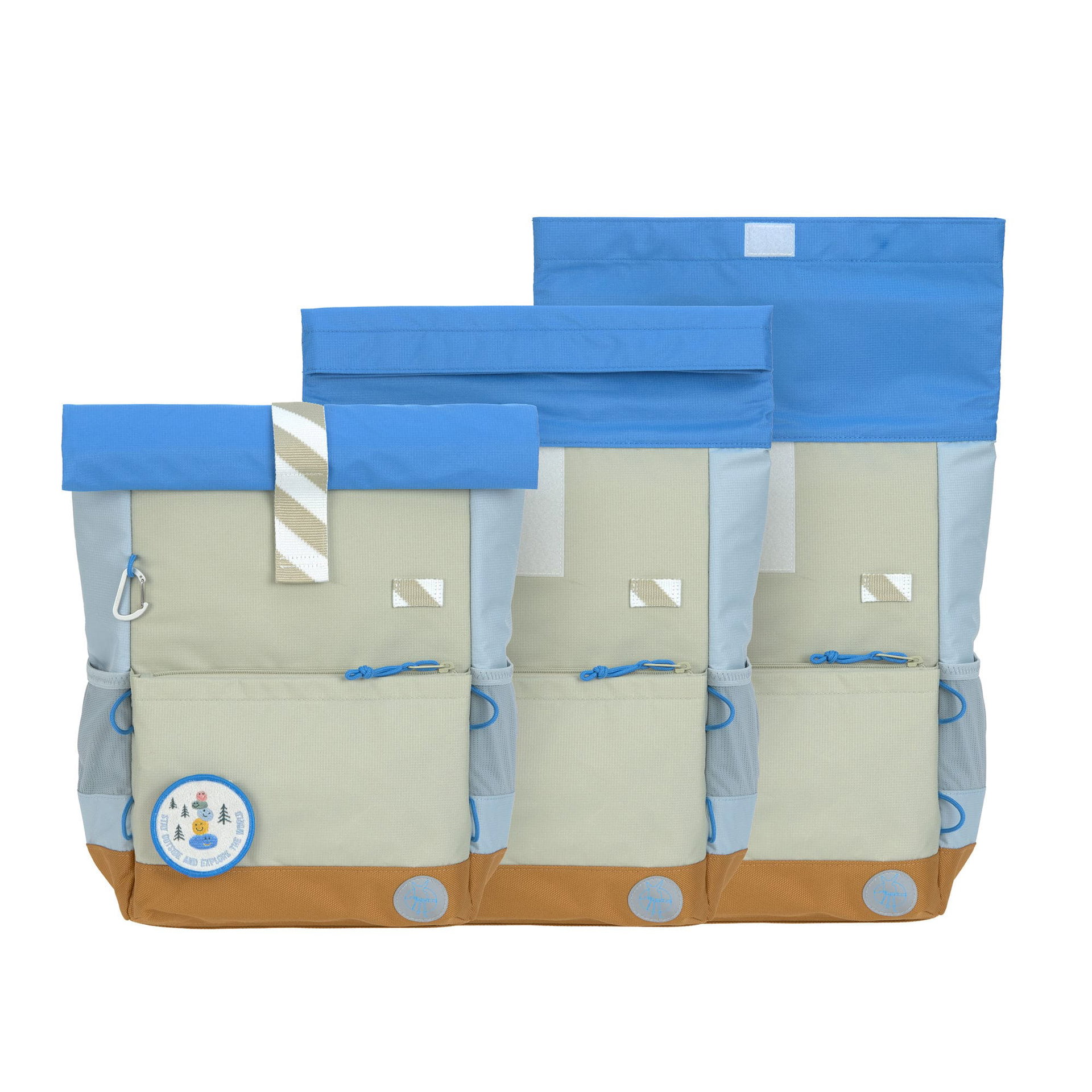 Bild 4 Kinderrucksack Rolltop - Sunny Explorer, Grün Blau, Tasche, Erste Hilfe
