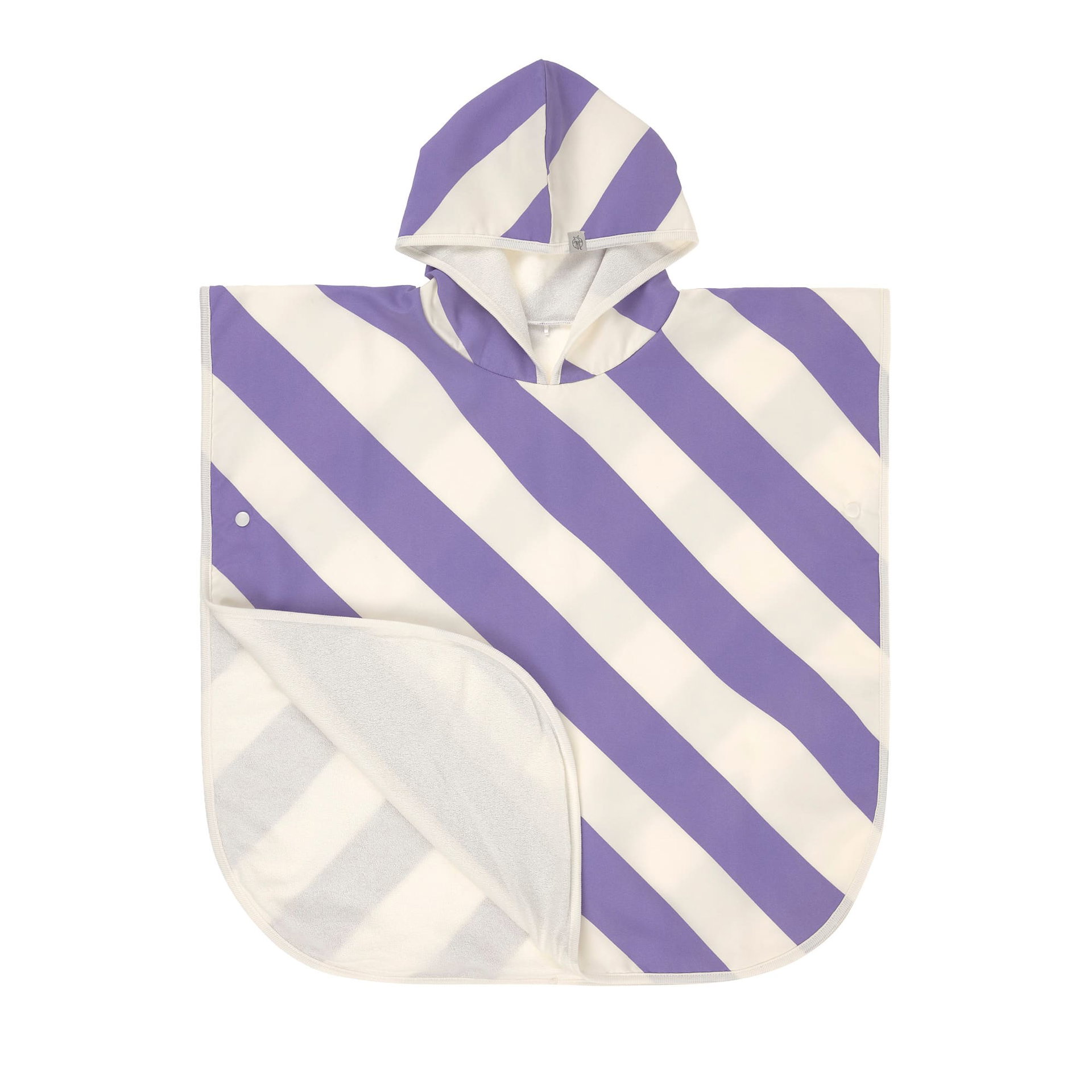 Bild 1 PreOrder 2026 - Beach Poncho Stripes purple/sea salt, Zubehor, Tasche, Handtasche, Bekleidung, Mantel, Zubehör, Tasche, Handtasche