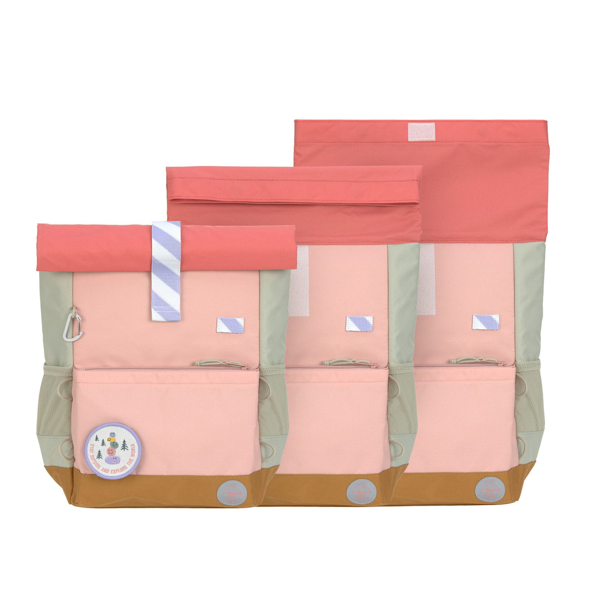 Bild 4 Kinderrucksack Rolltop - Sunny Explorer, Rosa Pink, Moebel, Krippe, Bett für Säuglinge, Erste Hilfe