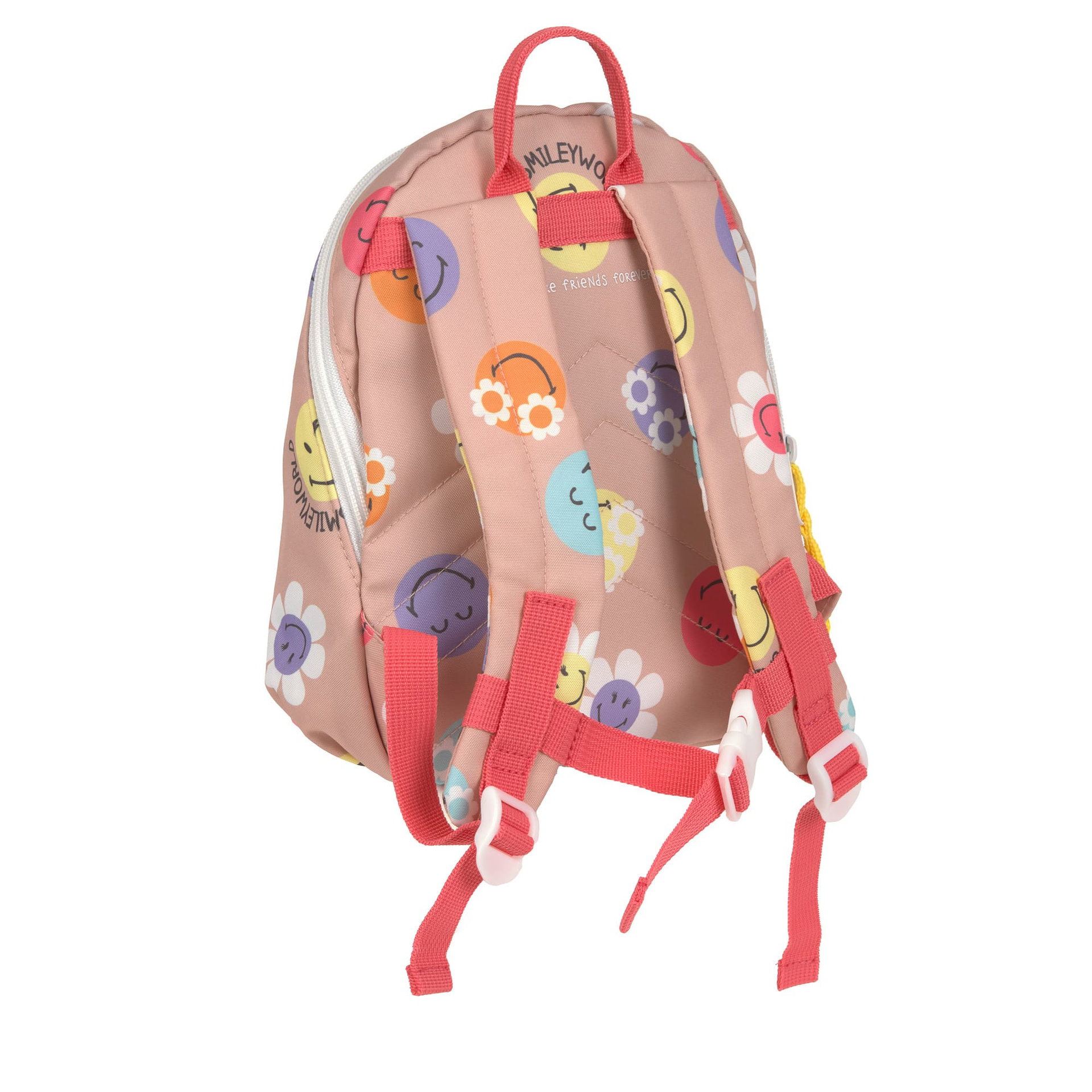 Rucksack, Kinder, Muster, Blumen, Rosa