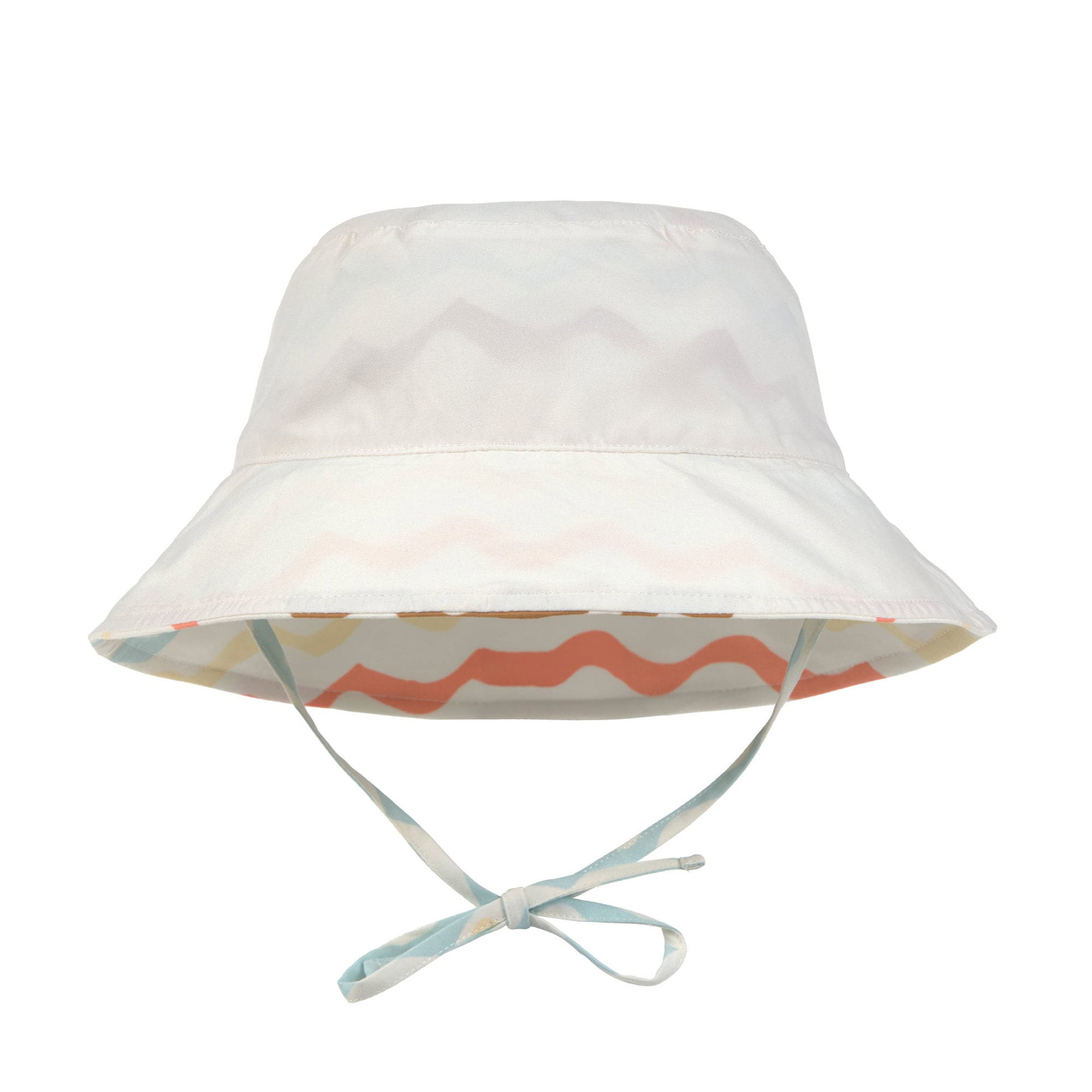 Bild 2 Sonnenhut Kinder (UV Schutz) - Wellen, Weiß