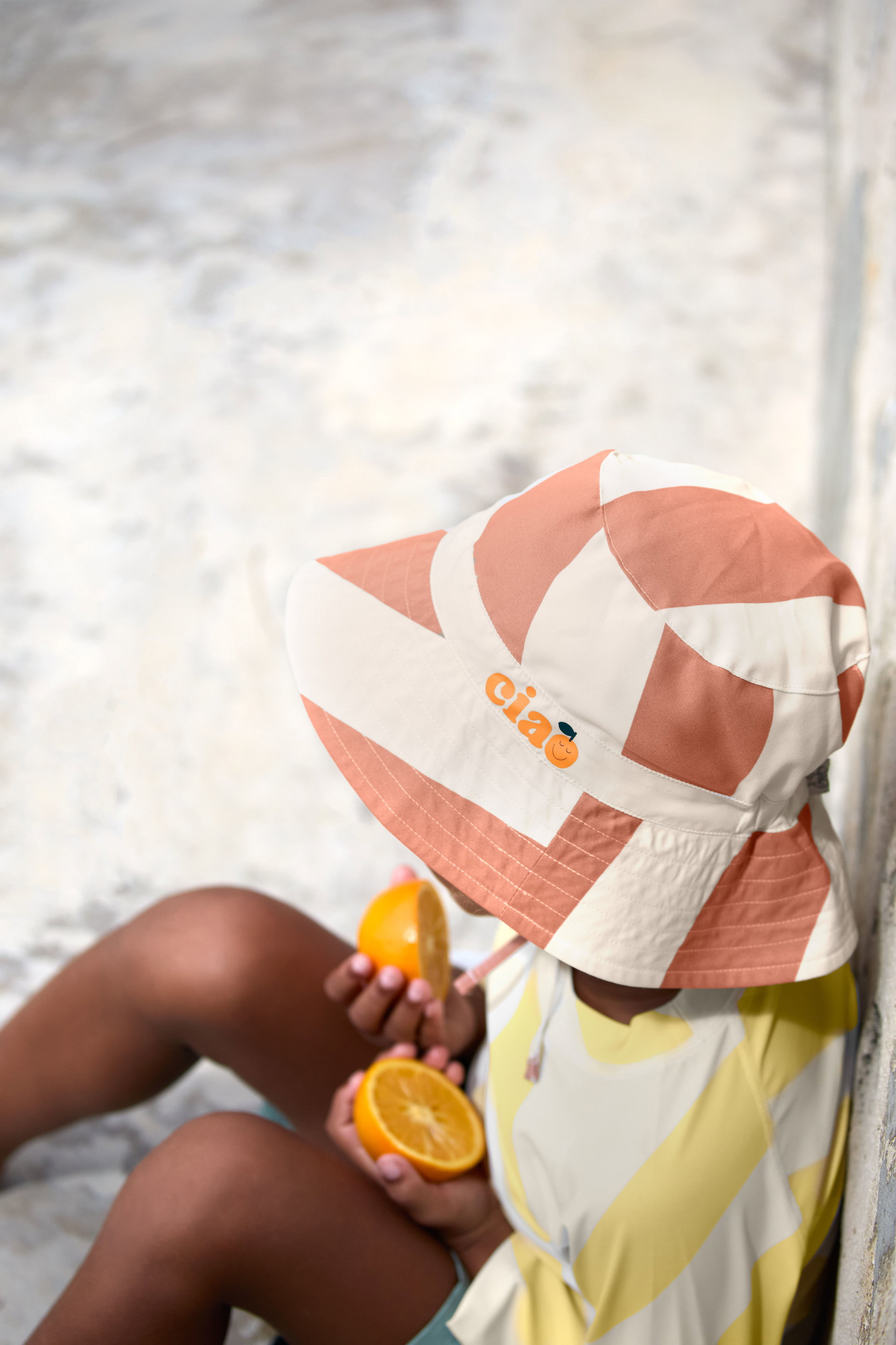 Nishine Chapeau Soleil Bébé - Protection UPF50+ Plage Pêche, 100% Coton Respirant, Ajustable Enfant