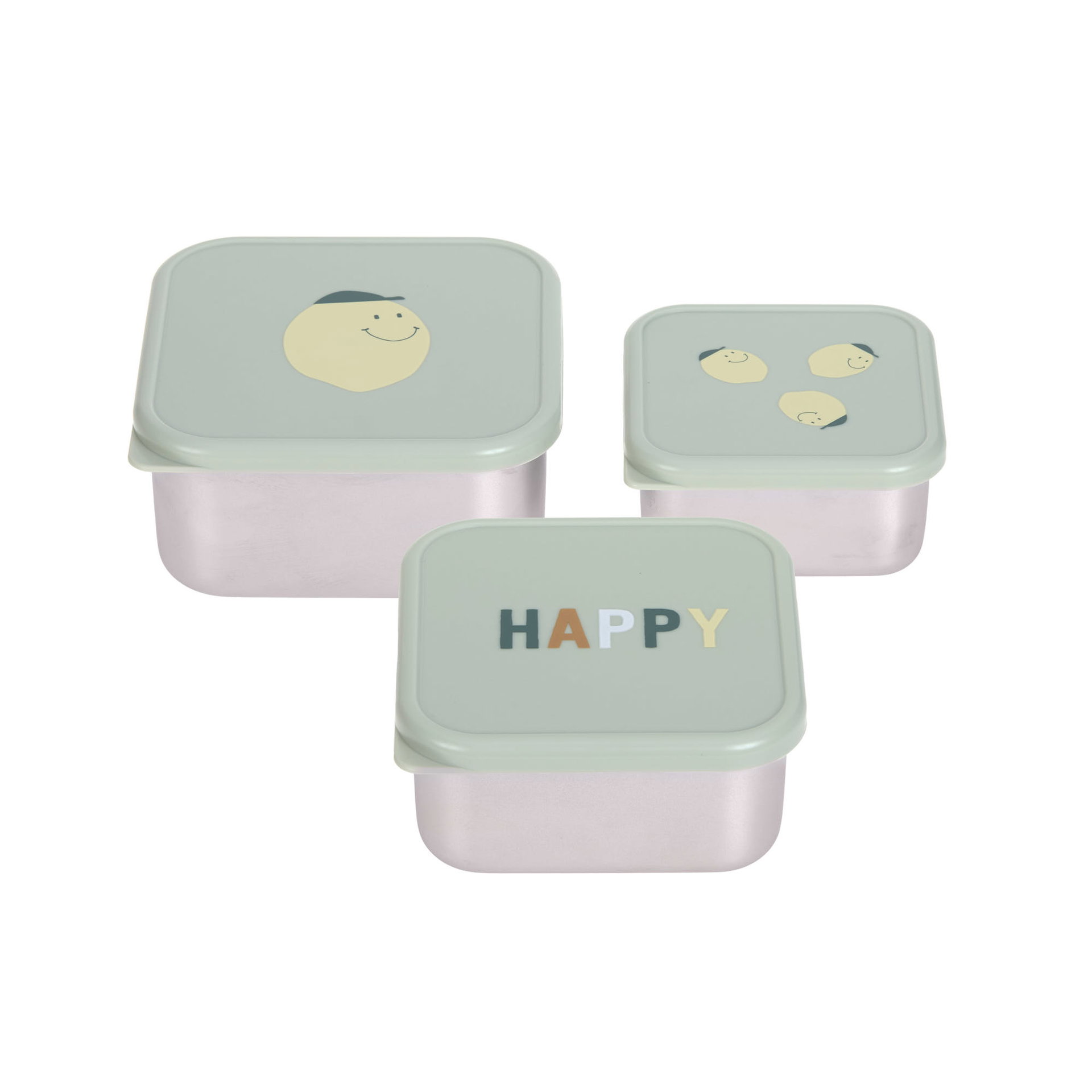 Lässig BROTDOSE, Lunchbox en acier inoxydable, gamelle Lässig BROTDOSE, Lunchbox en acier inoxydable, gamelle