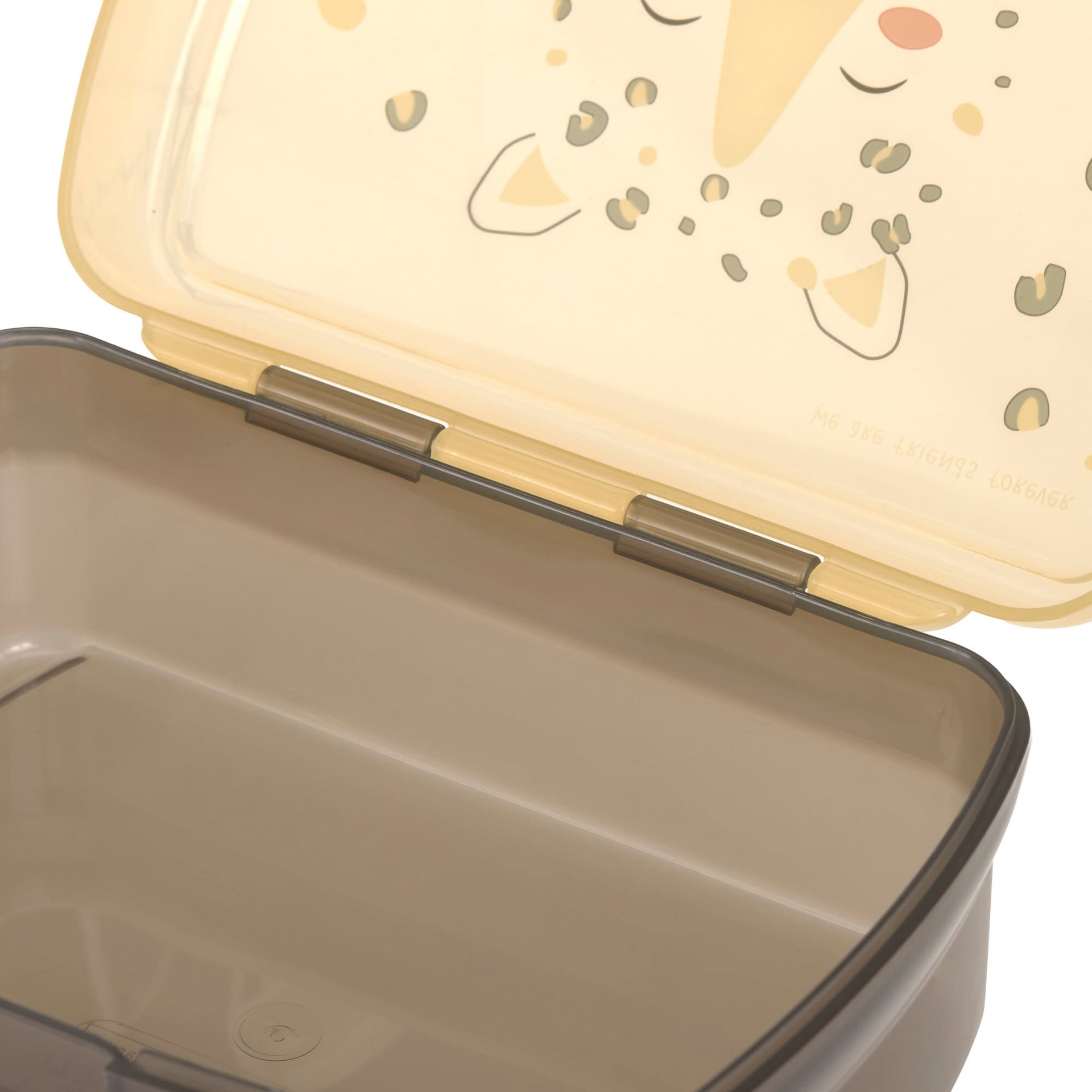 Küche Box, Lebensmittelbehälter, Plastikdeckel, Klapptype, Scharnierdeckel