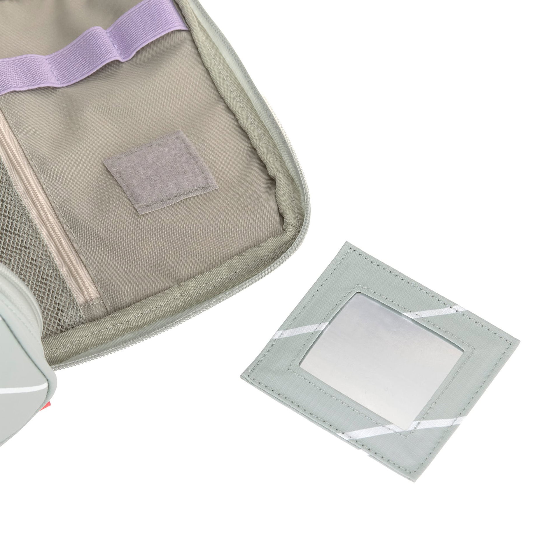 handtasche, rucksack, innentasche, akzentband, spiegelkartenfach