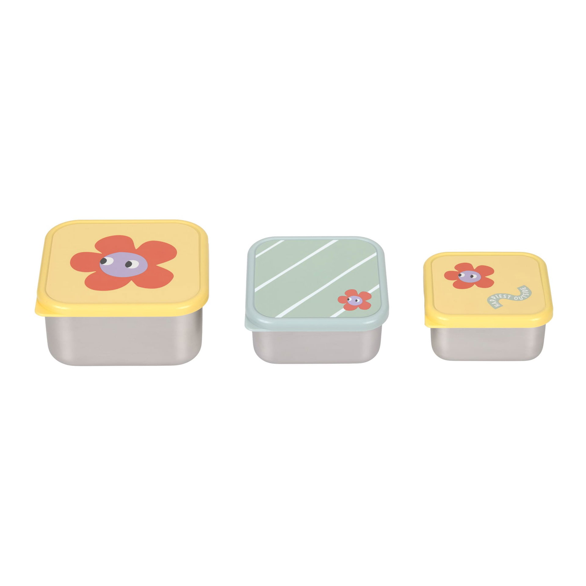 Lunchbox, Snack盒, Food container, Childrens lunch, Flower pattern
