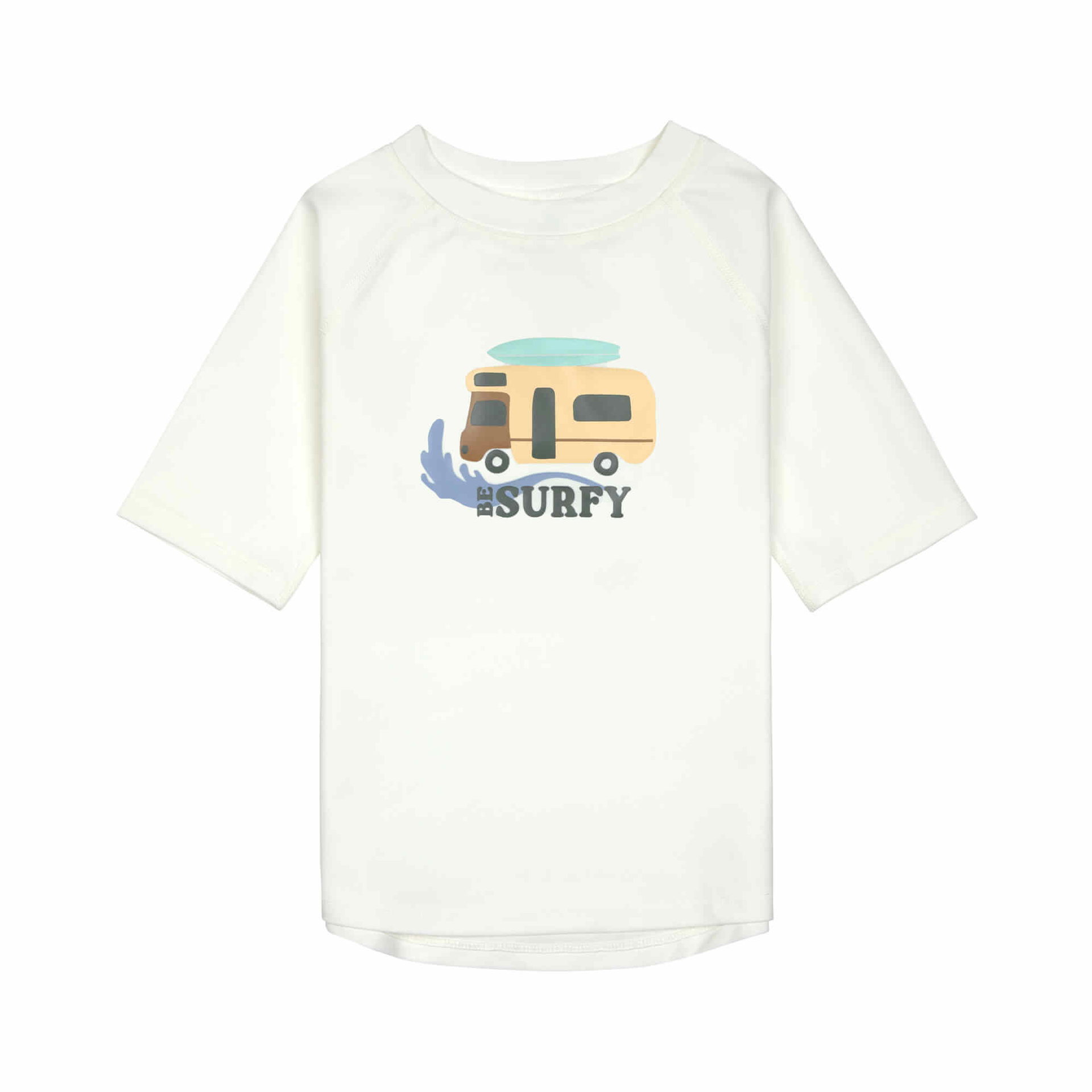 Bild 1 PreOrder 2025  Short Sleeve Rashguard Camper  sea salt
