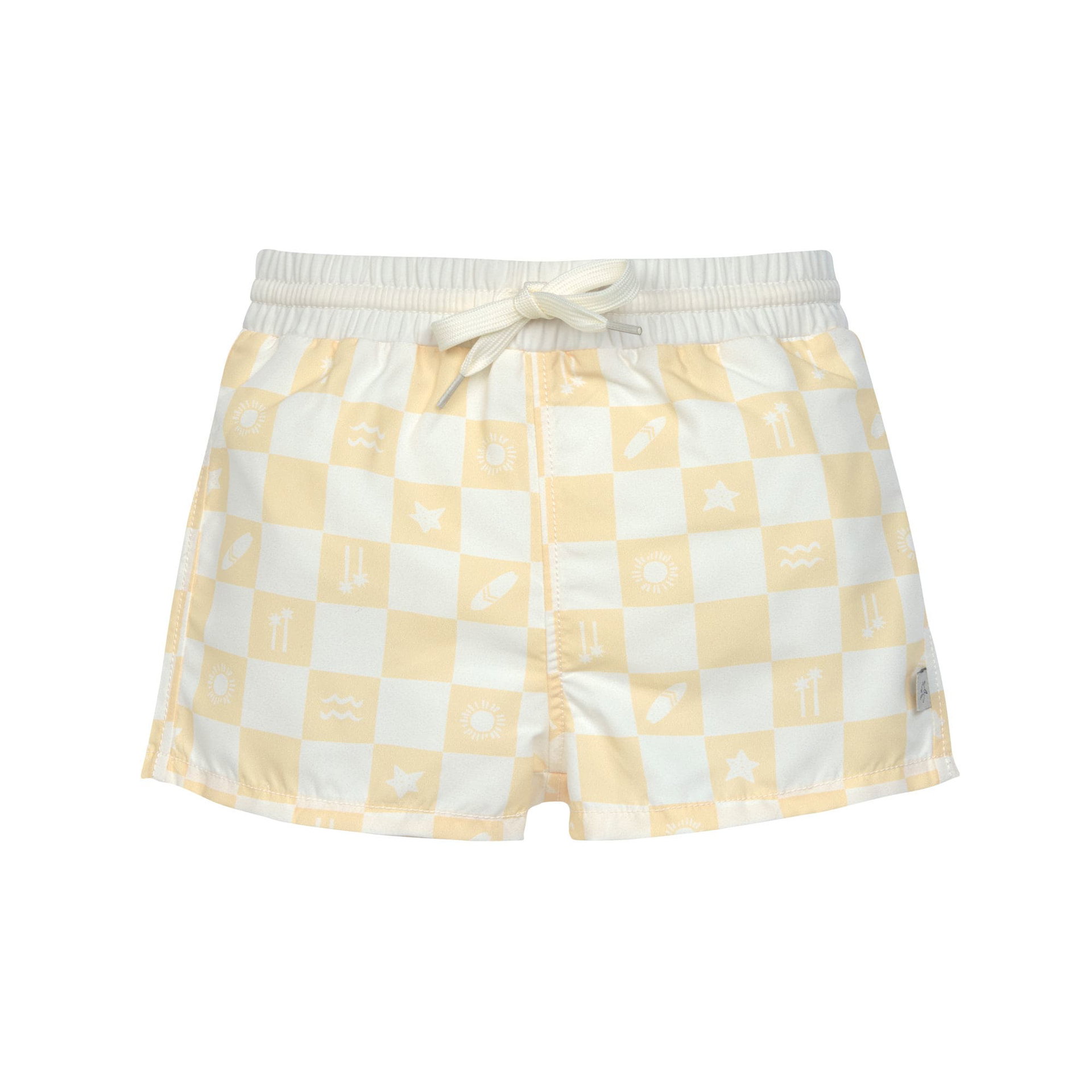 Bild 1 PreOrder 2025 Boardie Shorts Check Pattern  vanilla/sea salt, Bekleidung, Kurze Hosen, Rock