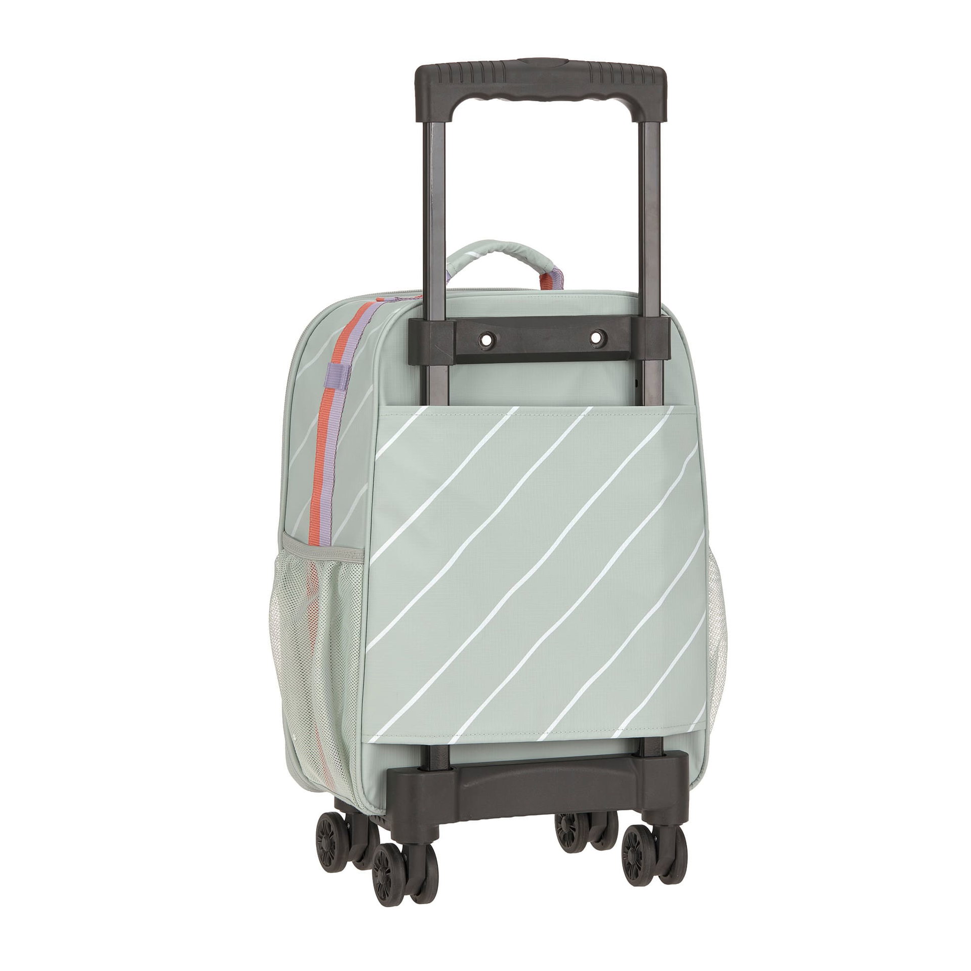 Koffer, Reisekoffer, Trolley, rollende Koffer, Seitenfächer