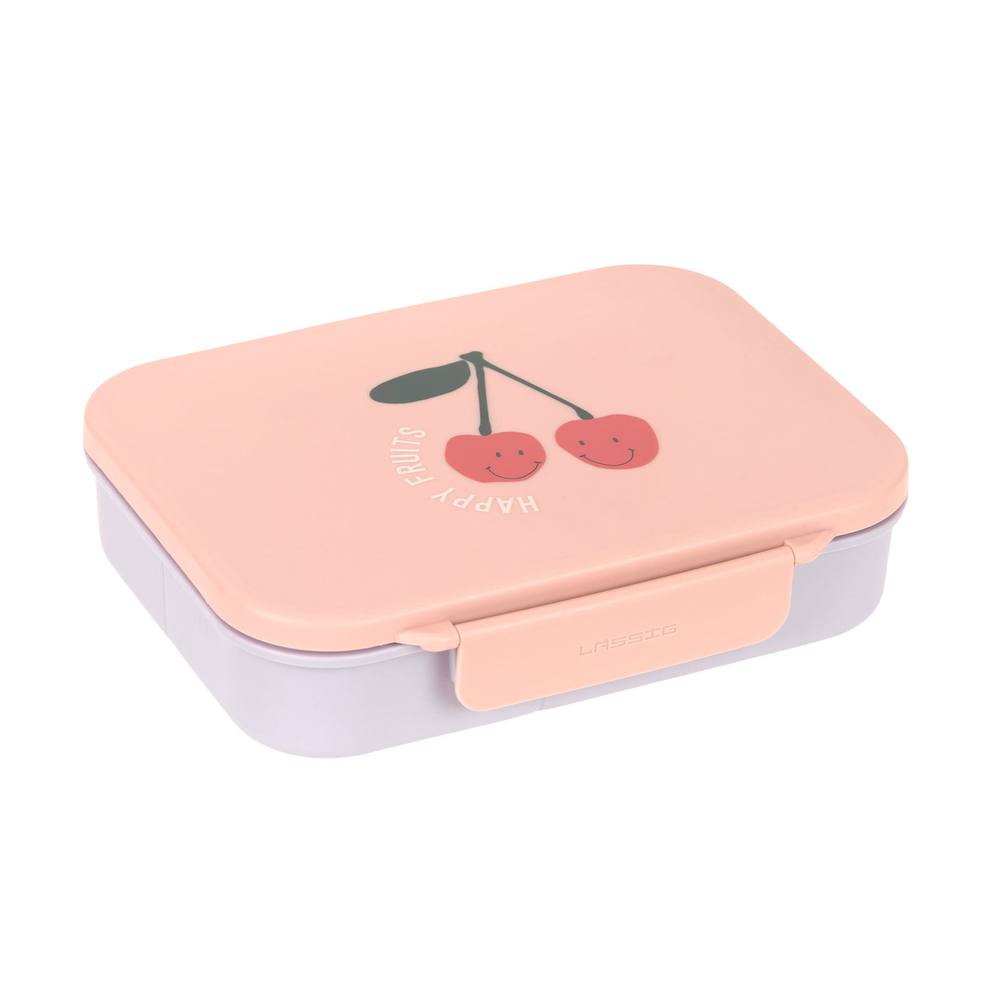Schmuckdose, Lunchbox, Kirschen, Pastell, Klipptasche