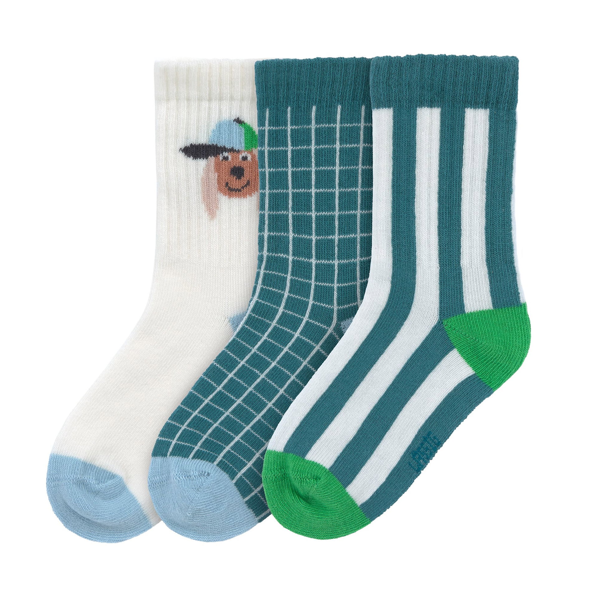 Tennissocken Kinder 3er-Set - Bio Baumwolle, Hund, Bekleidung, Strumpfwaren, Socke