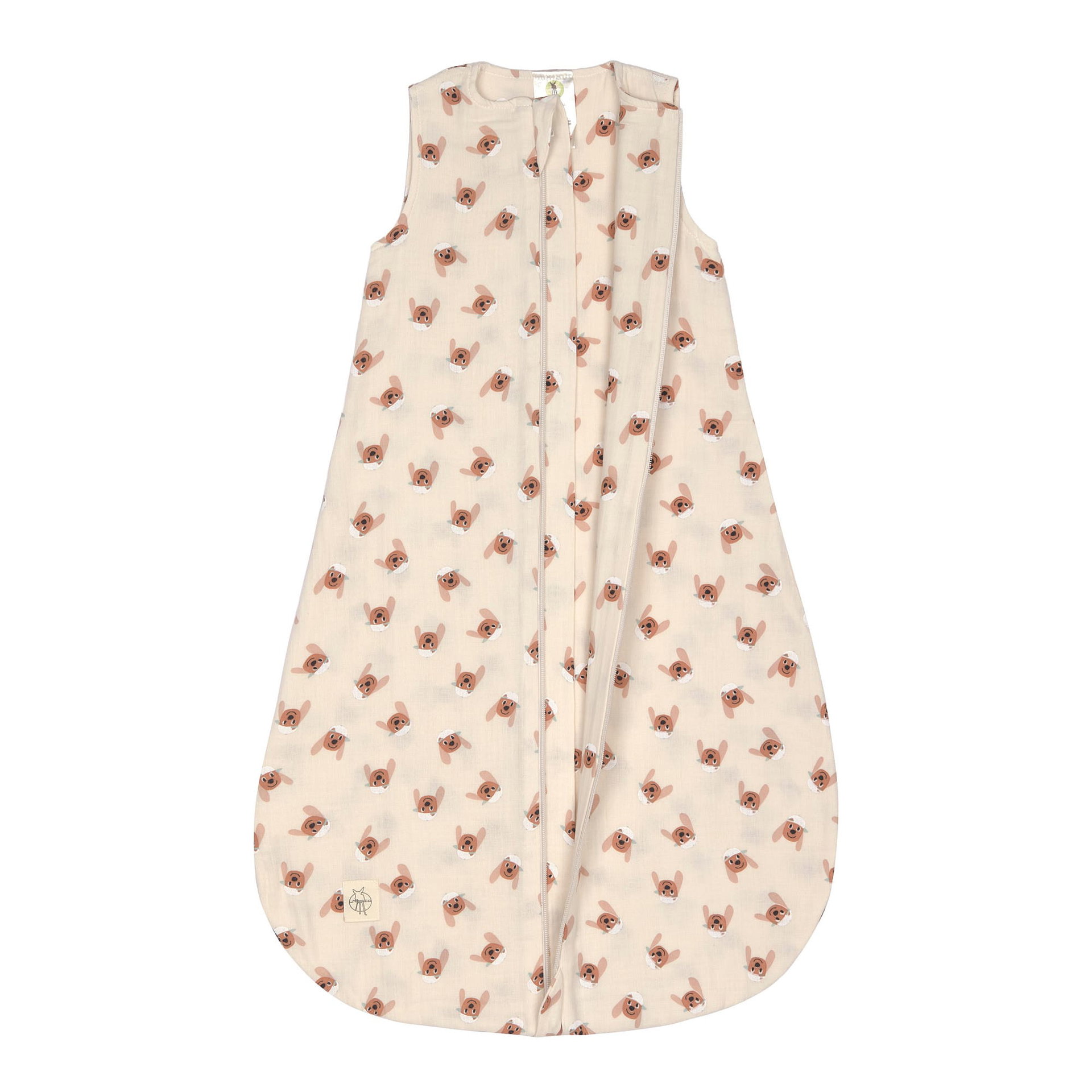 Schlafsack, Baby, Kuschelig, Muster, Beige